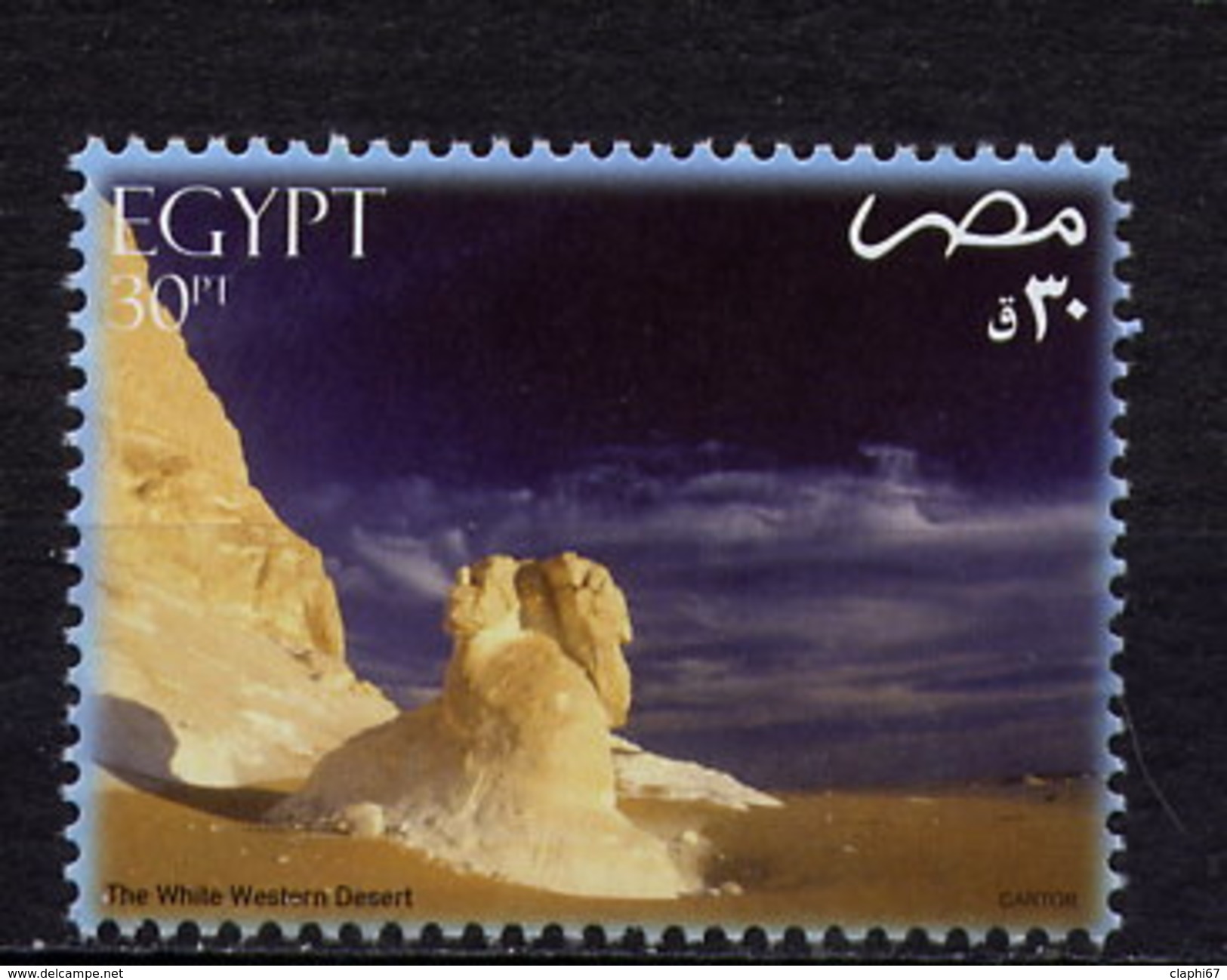 Egypte 2004 Timbre Neuf **MNH Voir Scan Désert Blanc - Unused Stamps