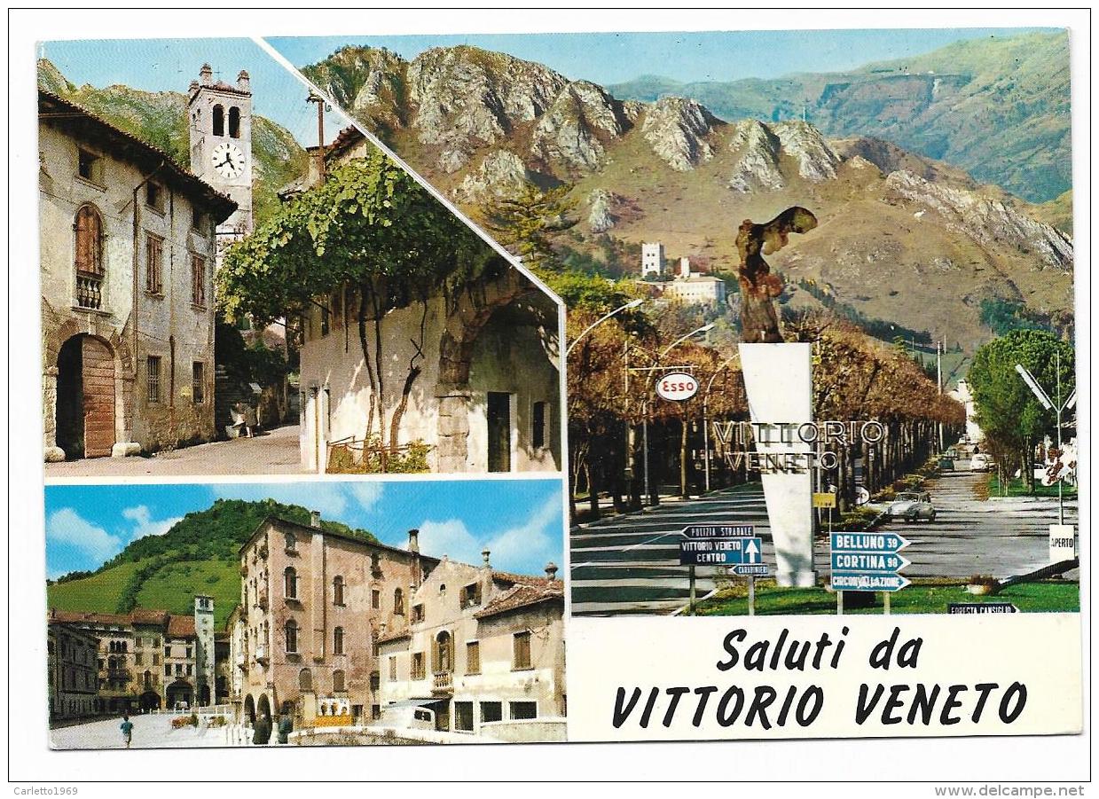 SALUTI DA VITTORIO VENETO VIAGGIATA FG - Treviso