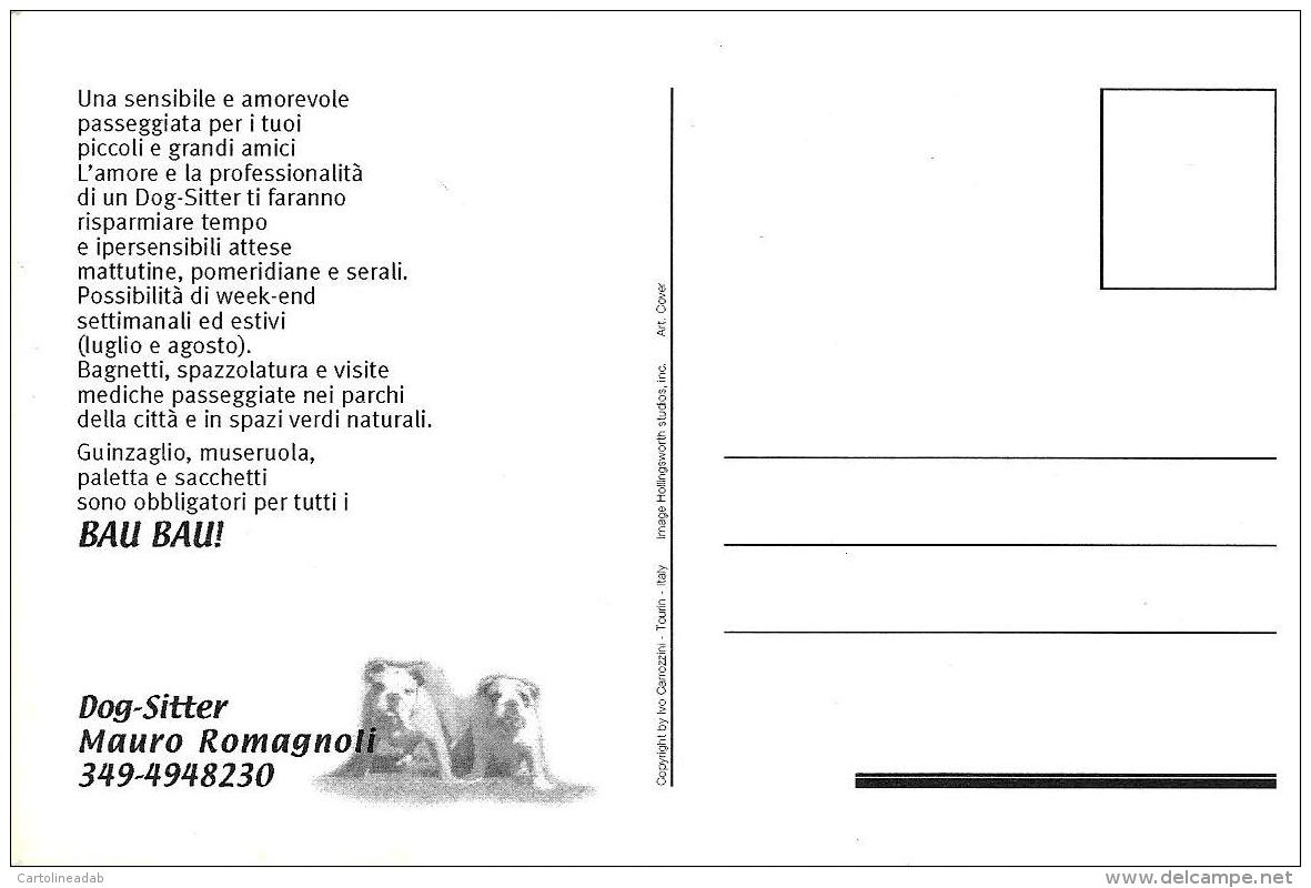 [MD1179] CPM - PUBBLICITARIA - CANI - DOG SITTER - Non Viaggiata - Cani