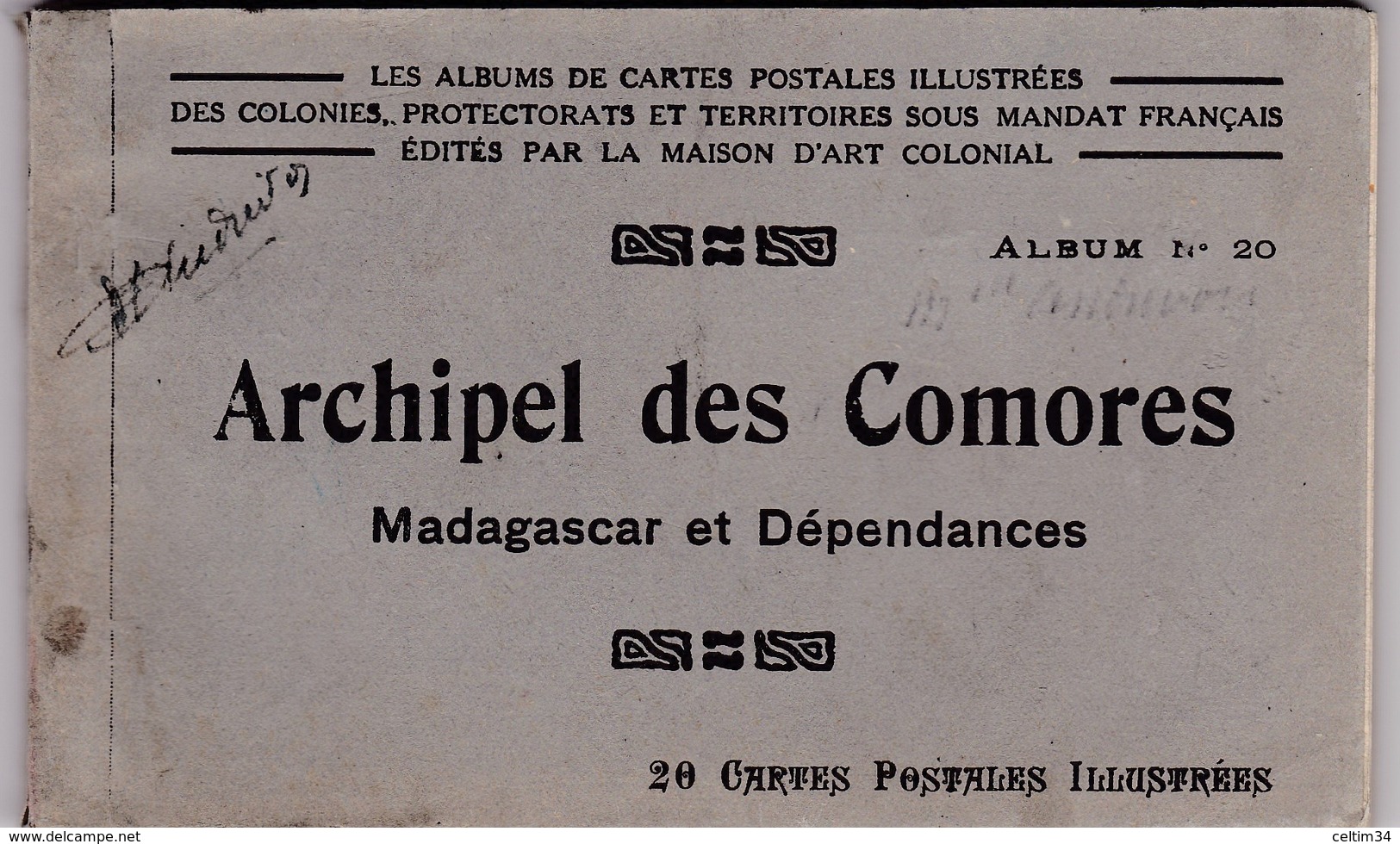Archipel Des COMORES   (carnet Très Rare) - Mayotte