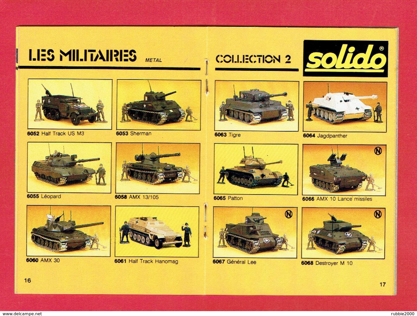 CATALOGUE SOLIDO 1988 EN TRES BON ETAT PRESTIGE L AGE D OR LES MILITAIRES TONER GAM HELICOPTERES - Catalogues