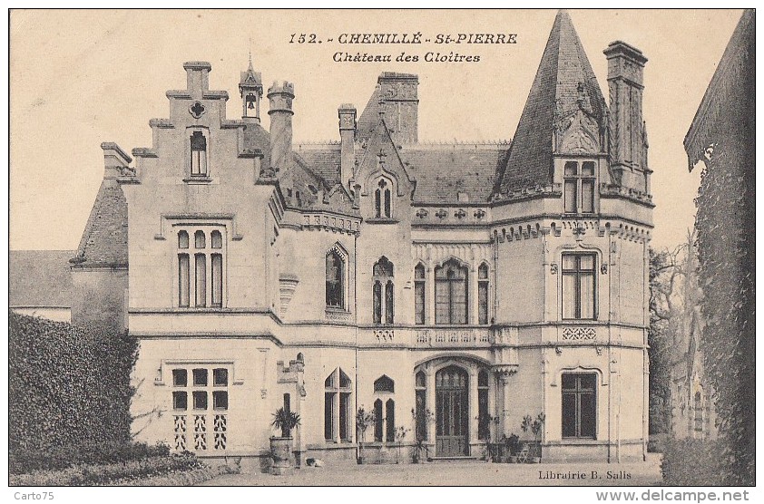 Chemillé Saint-Pierre 49 - Château Des Cloîtres - Chemille