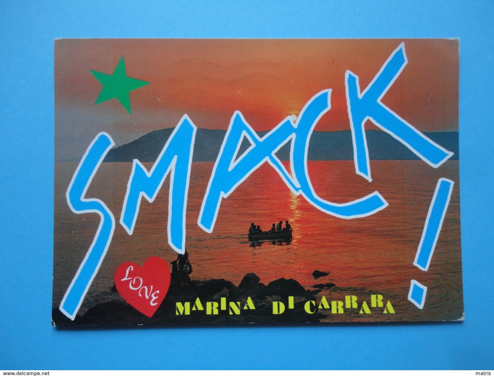 Marina Di Carrara - Massa Carrara - Smack Love Cuore - Tramonto - Carrara