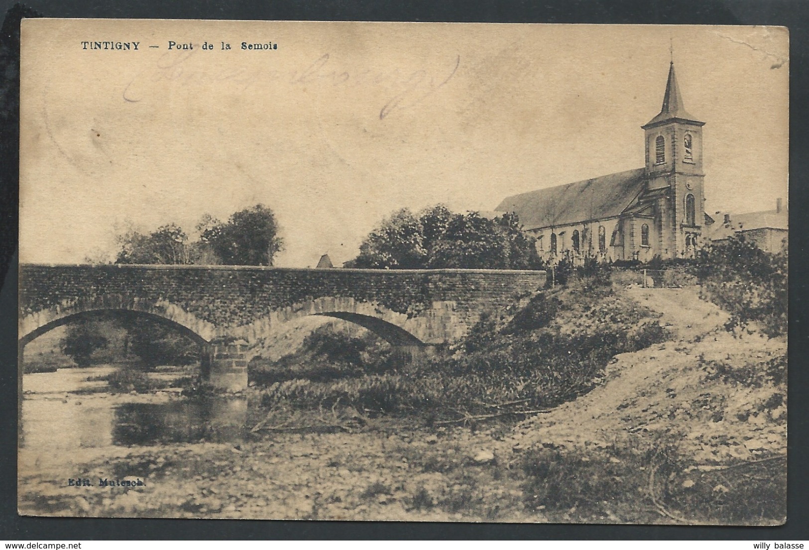 +++ CPA - TINTIGNY - Pont De La Semois   // - Tintigny