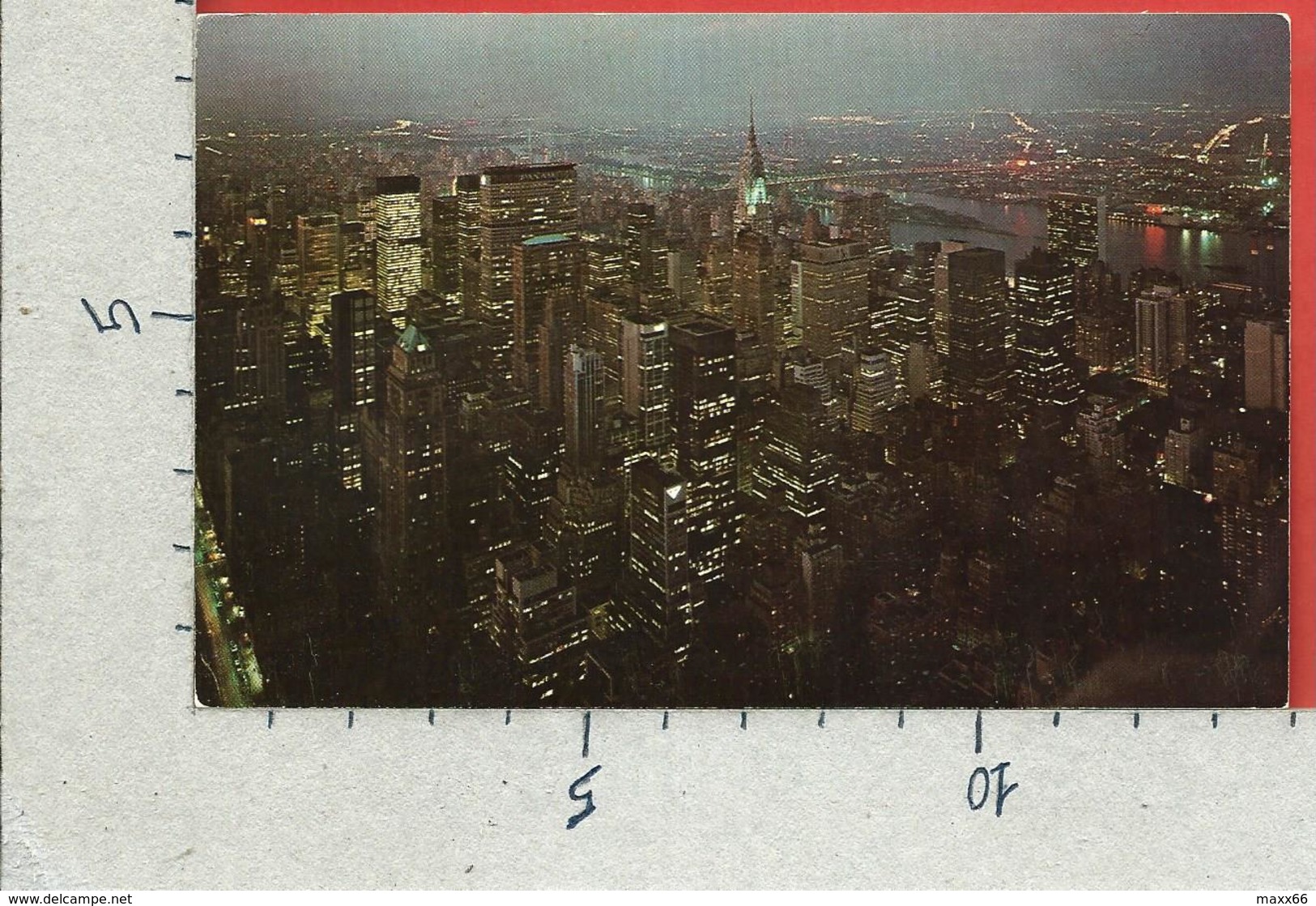 CARTOLINA VG STATI UNITI - NEW YORK - View From Empire State Building - 9 X 14 - ANN. 1971 - Multi-vues, Vues Panoramiques