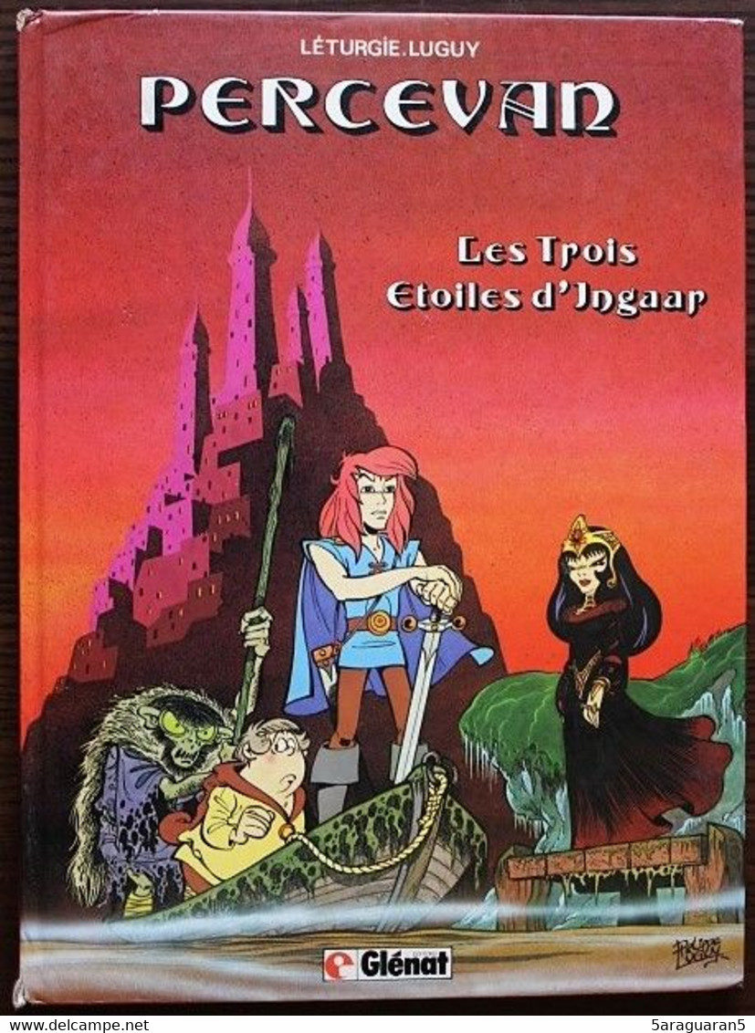 BD PERCEVAN - 1 - Les Trois étoiles D'Ingaar - EO 1982 - Percevan