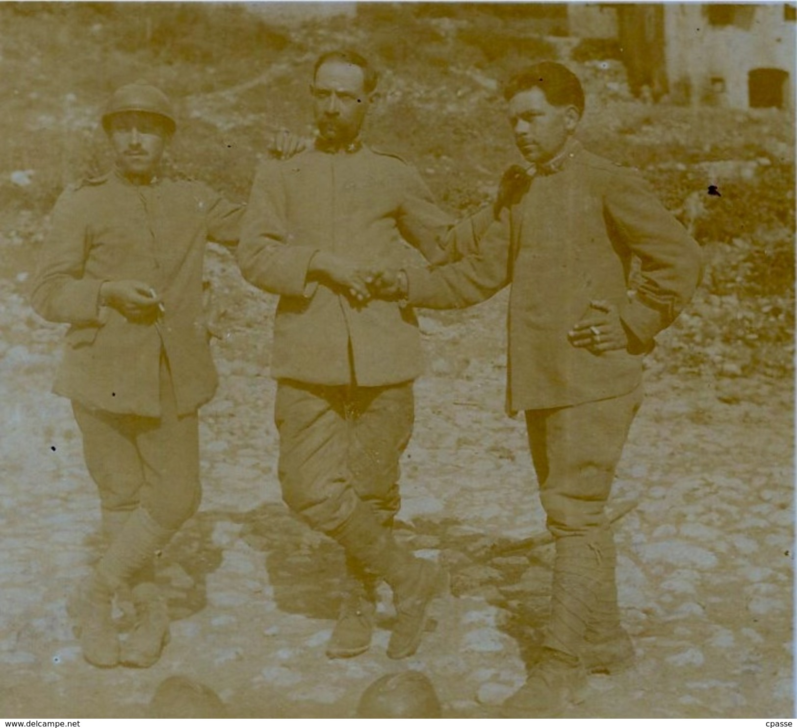 CPA CARTE-PHOTO Prisonniers - Souvenir De Captivité Décembre 1917 NURNBERG (voir Texte 74 Vulbens Valleiry) - Guerre 1914-18
