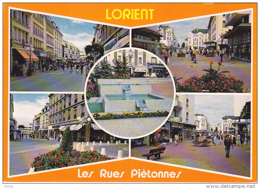 CPM Lorient - Les Rues Piétonnes Du Centre Ville - Lorient