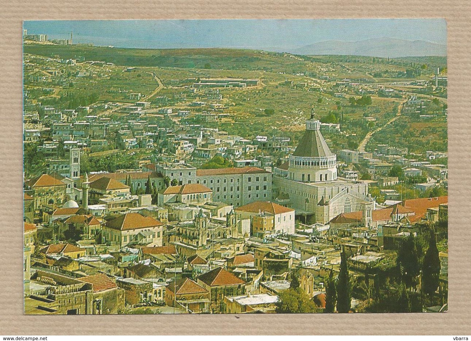 Israel Old Postcards Nazareth. Church Annunciation  Places Of The Bible - Israel