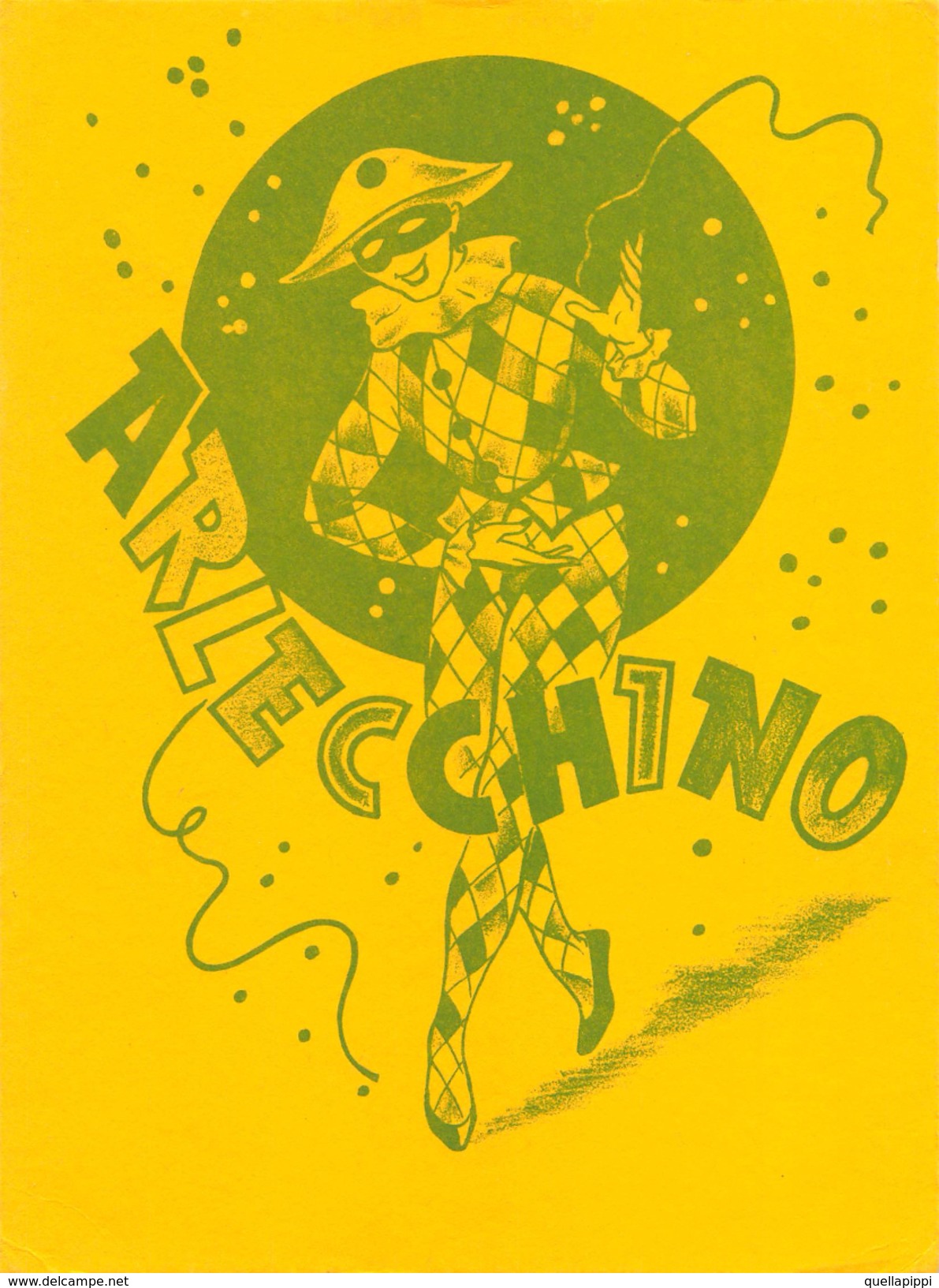 05757 "ARLECCHINO" CARTA ASSORBENTE - Altri & Non Classificati