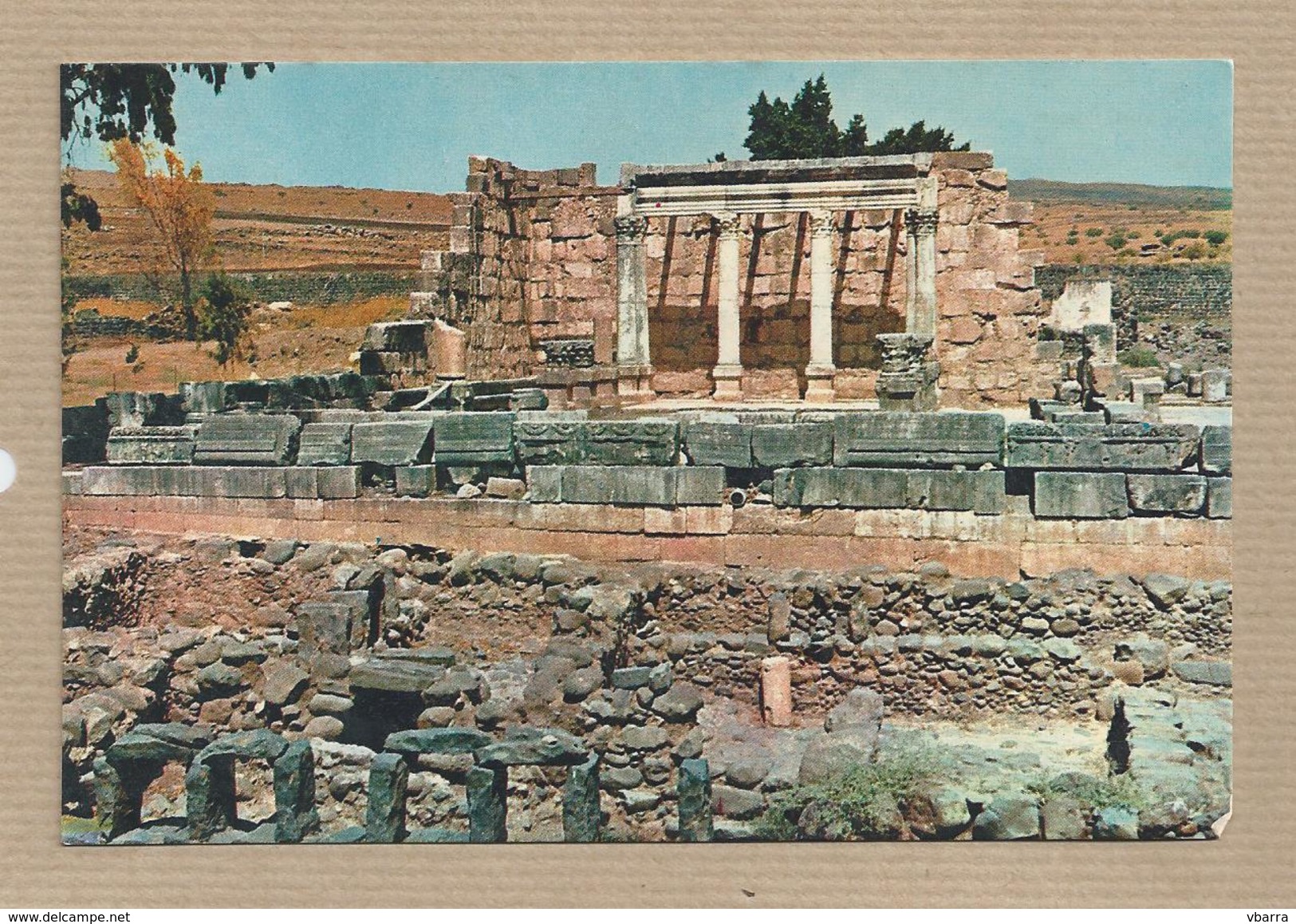 Israel Old Postcards Capharnaum Places Of The Bible - Israel