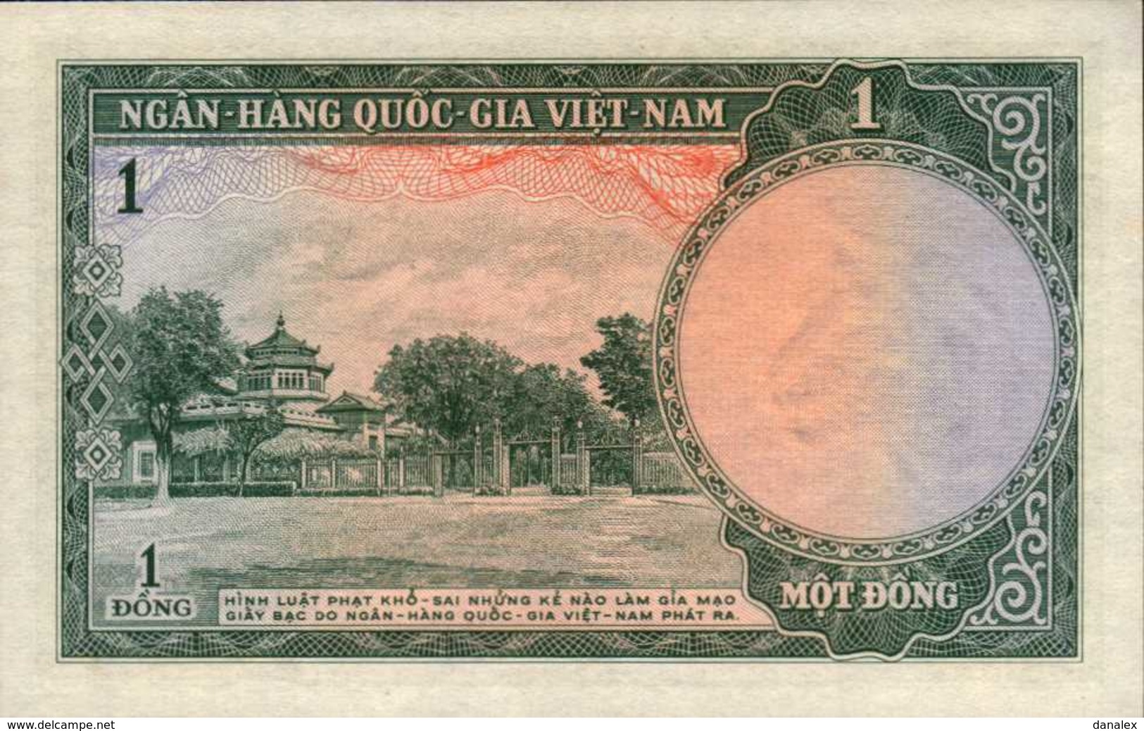 VIET-NAM SUD 1 DONG  De 1956nd  Pick 1  UNC/NEUF - Vietnam