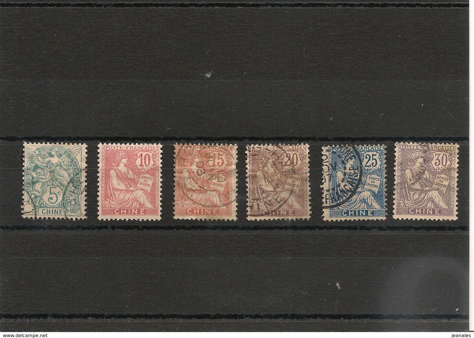 CHINE Année 1902/06 N° Y/T : 23-25/28- Oblitéré Et N° 24* - Used Stamps