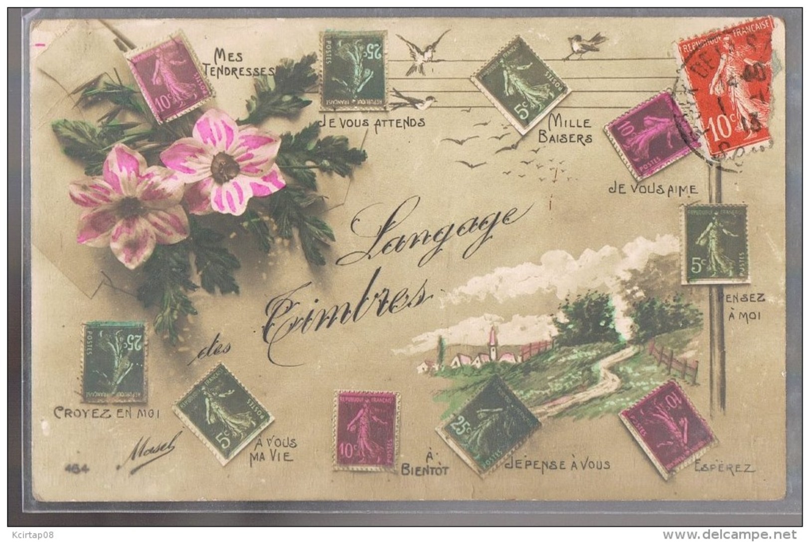 Langage Des Timbres . - Stamps (pictures)