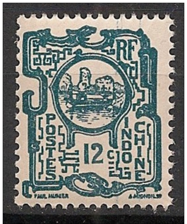 Indochine - 1927 - N°Yv. 138 - Baie D'Along 12c - Neuf Luxe ** / MNH / Postfrisch - Neufs