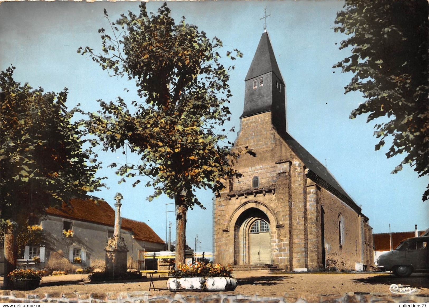 36-SAINT-PLANTAIRE- EGLISE , PORTAIL XIIe S , RETABLE DU XVIIe S - Autres & Non Classés