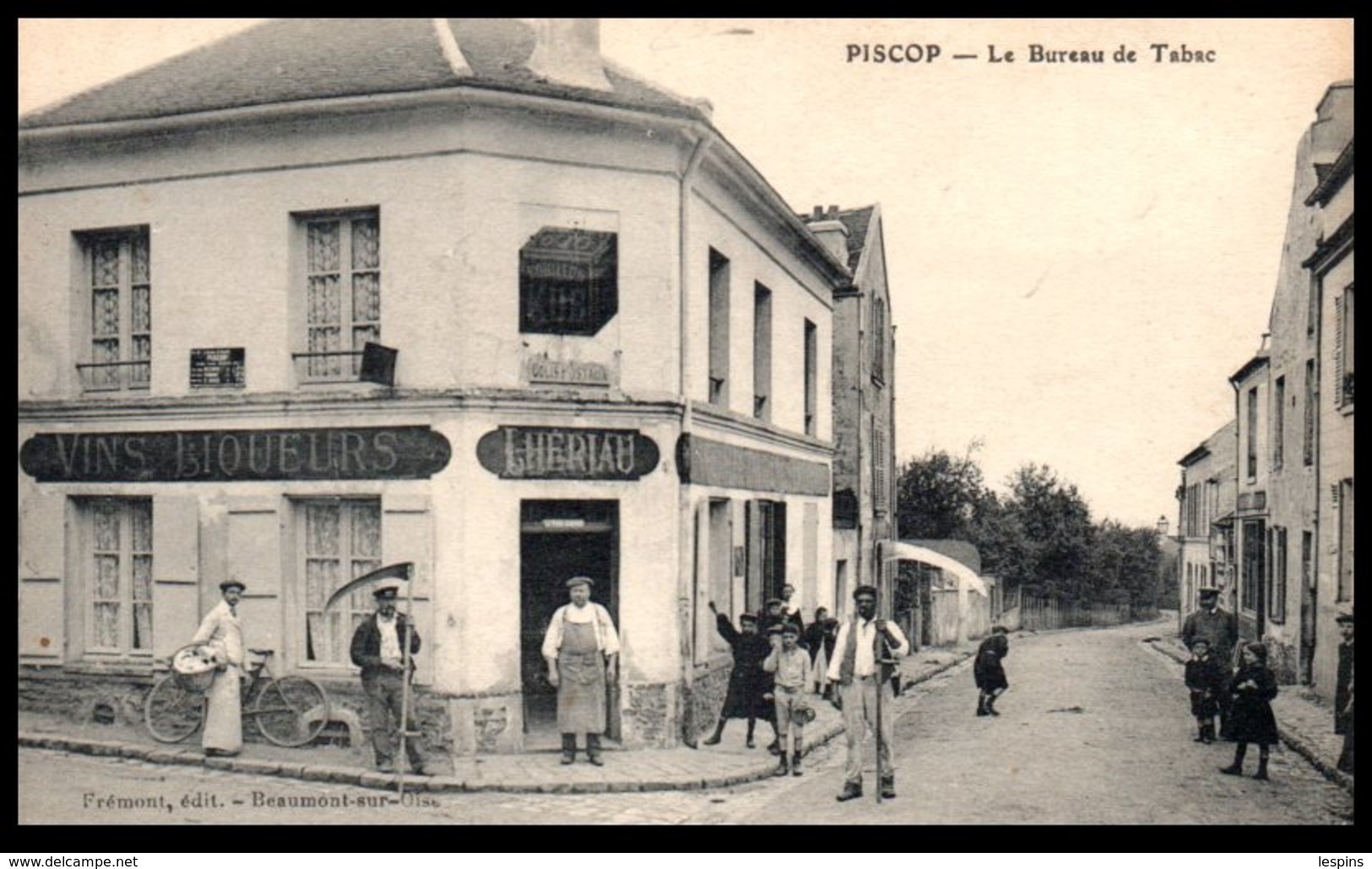 95 - PISCOP --  Le Bureau De Tabac - Pontcelles