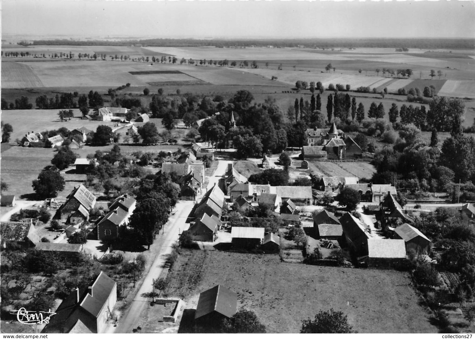 36-BRIVES- VUE PANORAMIQUE  AERIENNE - Autres & Non Classés