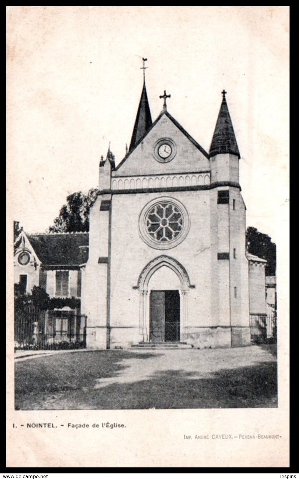 95 - NOINTEL -- Façade De L'Eglise - Nointel