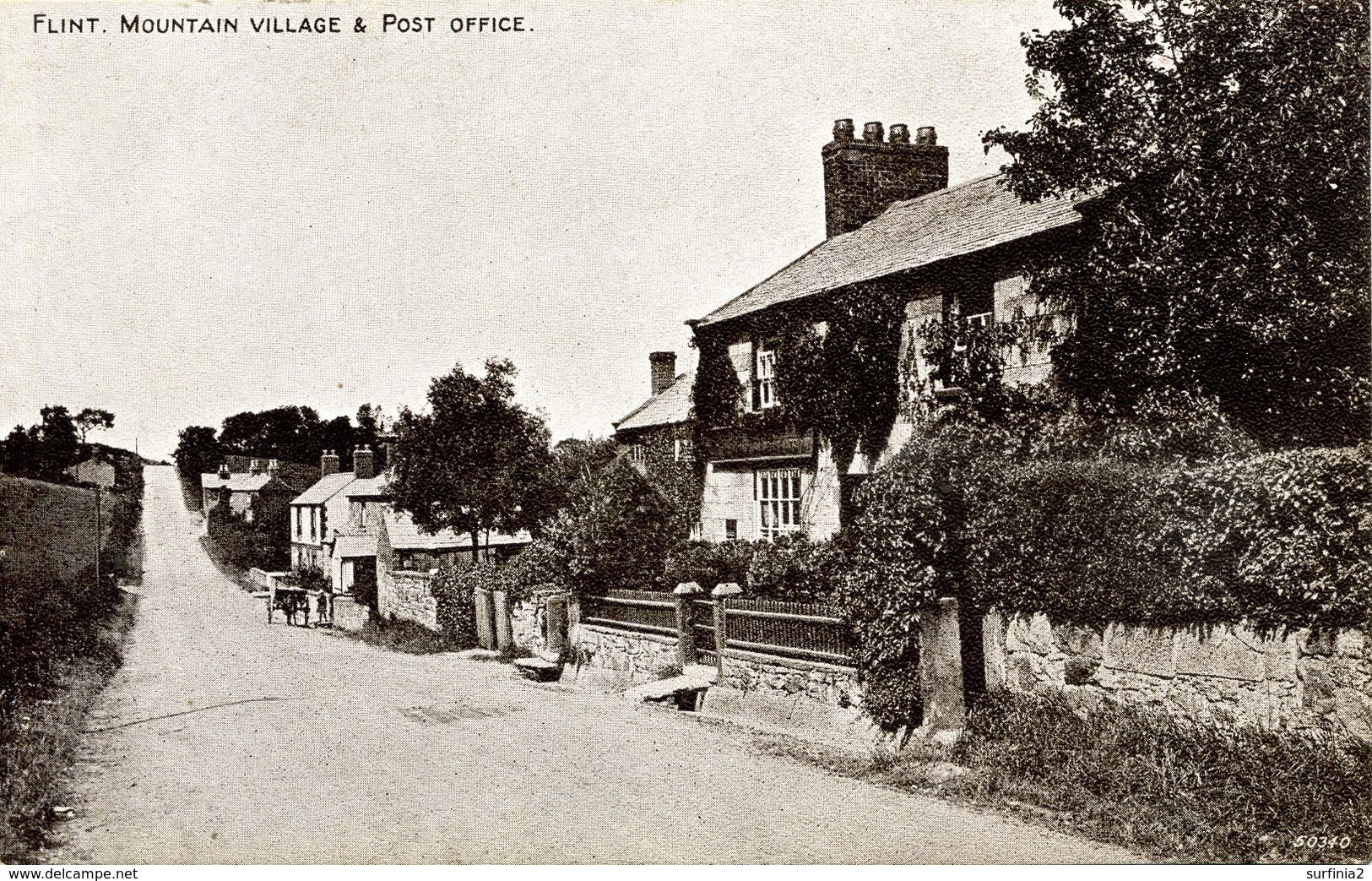 CLWYD - FLINT - MOUNTAIN VILLAGE And POST OFFICE  Clw387 - Flintshire