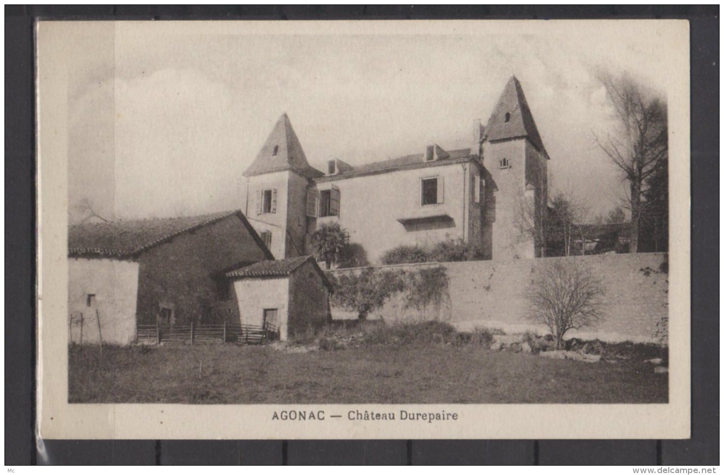 24 - Agonac - Chateau Durepaire - Autres & Non Classés