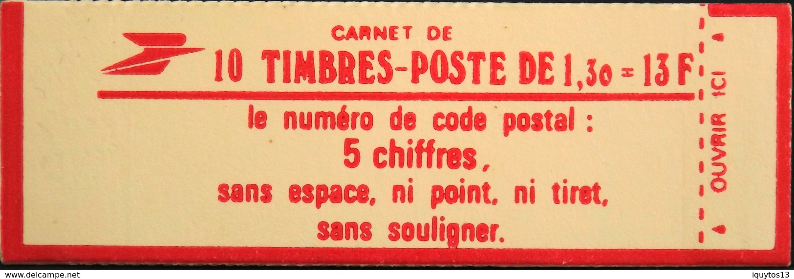 FR - CARNET 2059-C3 - Code Postal - 10 Timbres NEUFS** - Autres & Non Classés