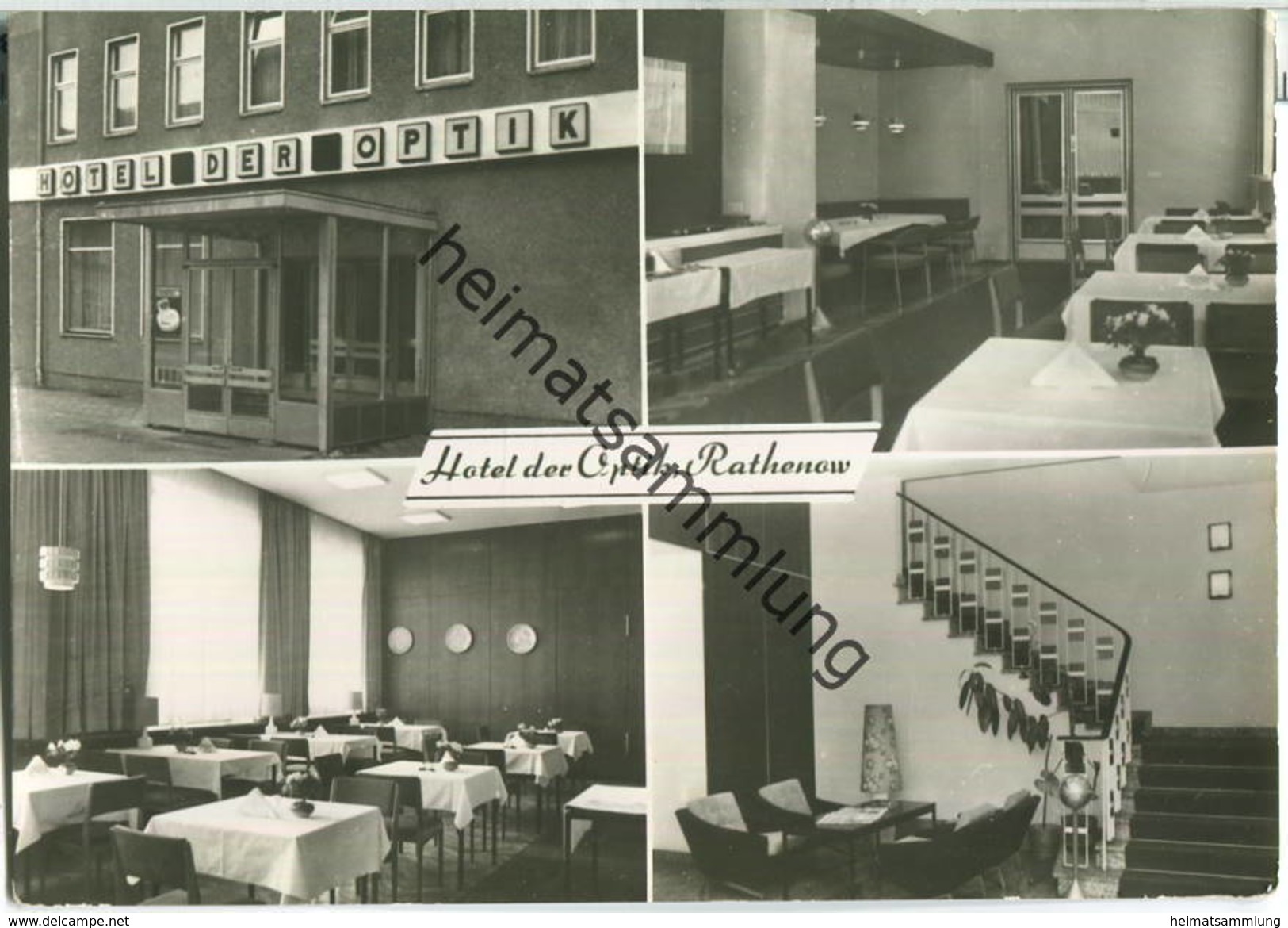 Rathenow - Hotel Der Optik - Foto-Ansichtskarte - Rathenow