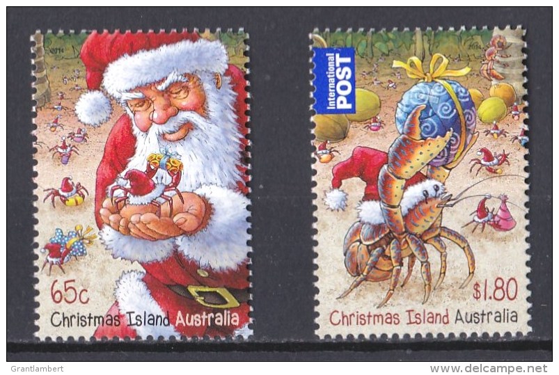 Christmas Island 2014 Christmas Set Of 2 MNH - Christmas Island