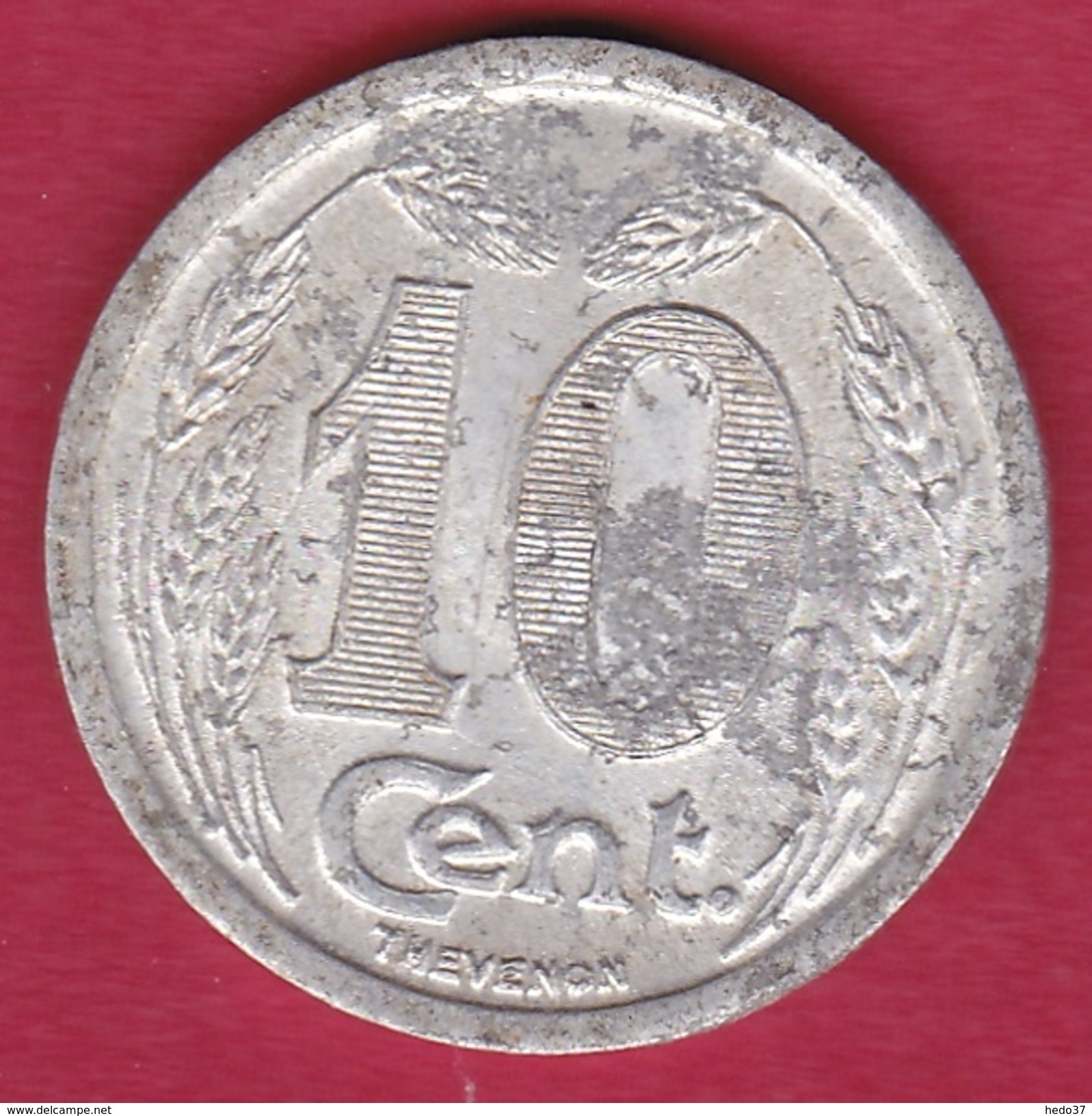 Chambre De Commerce - Evreux 1921 - 10 C - Monétaires / De Nécessité