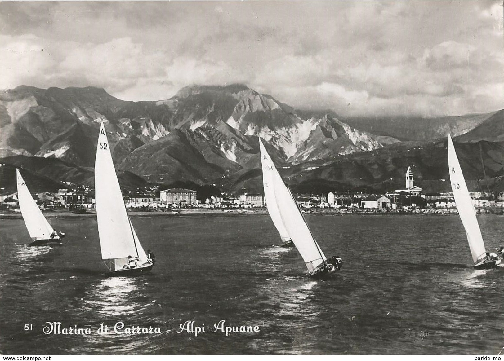 584 - Marina Di Carrara. - Alpi Apuane. - Carrara