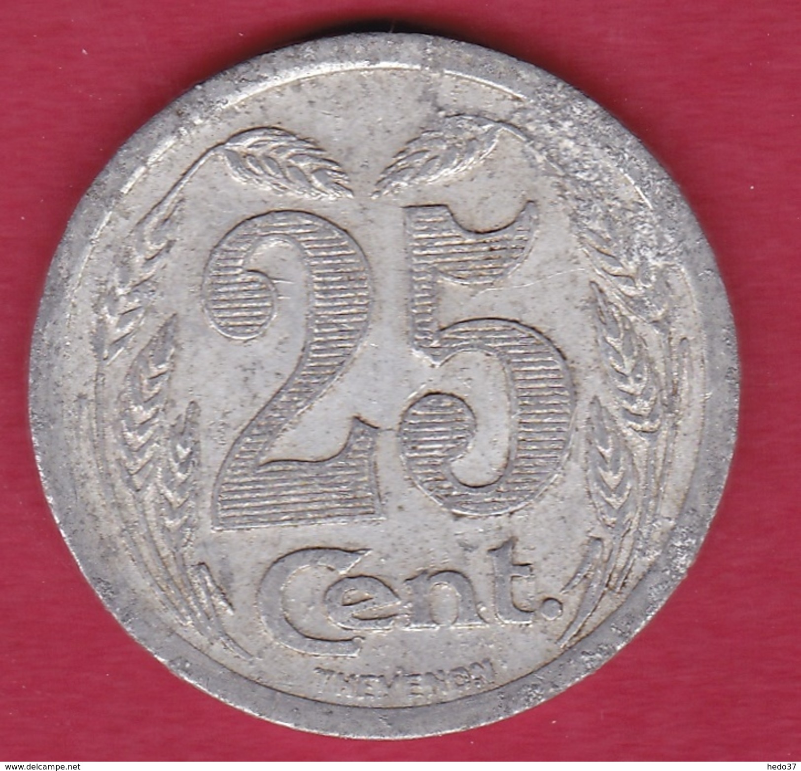 Chambre De Commerce - Evreux 1921 - 25 C - Monétaires / De Nécessité