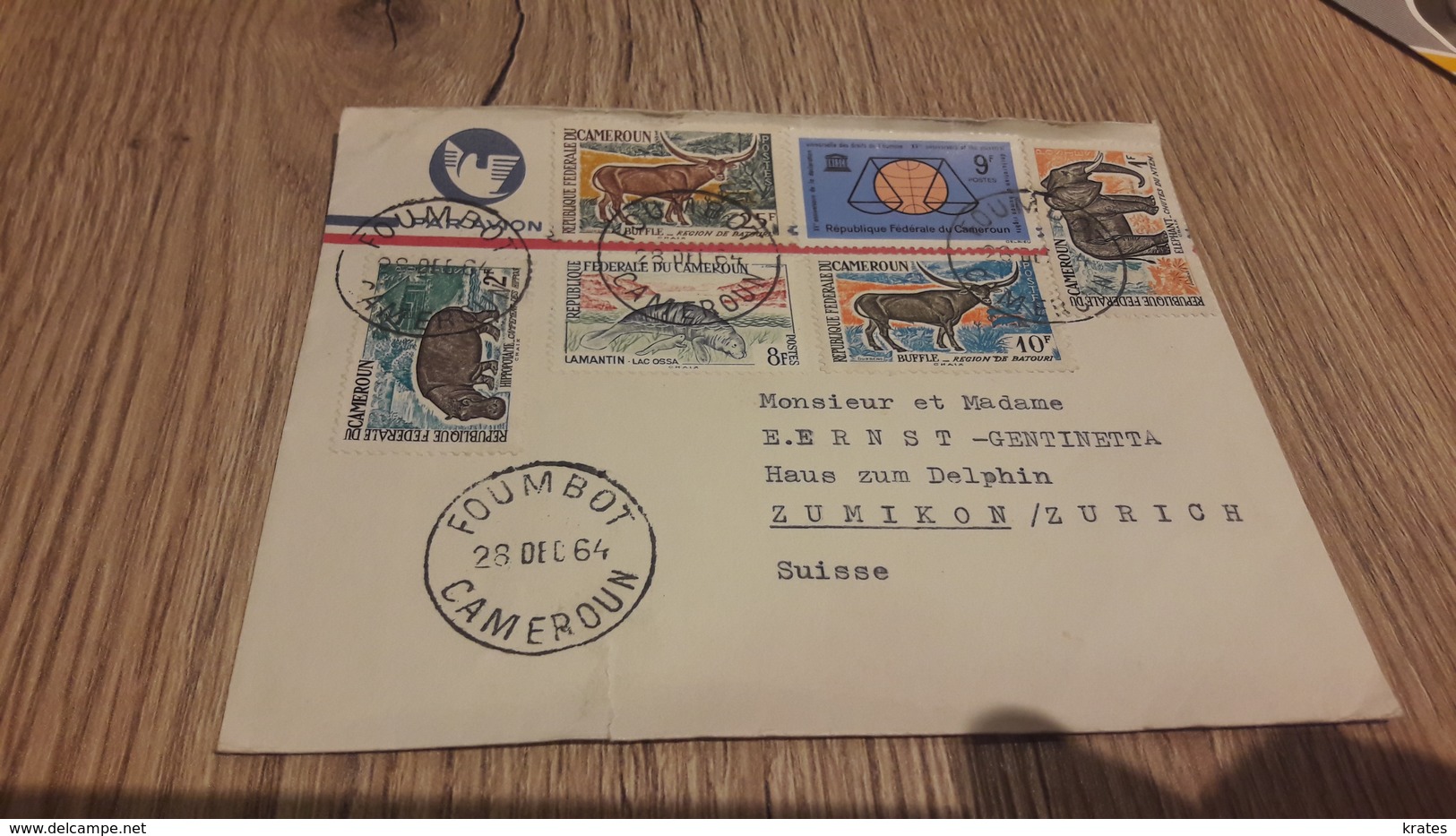 Old Letter - Cameroon - Kameroen (1960-...)