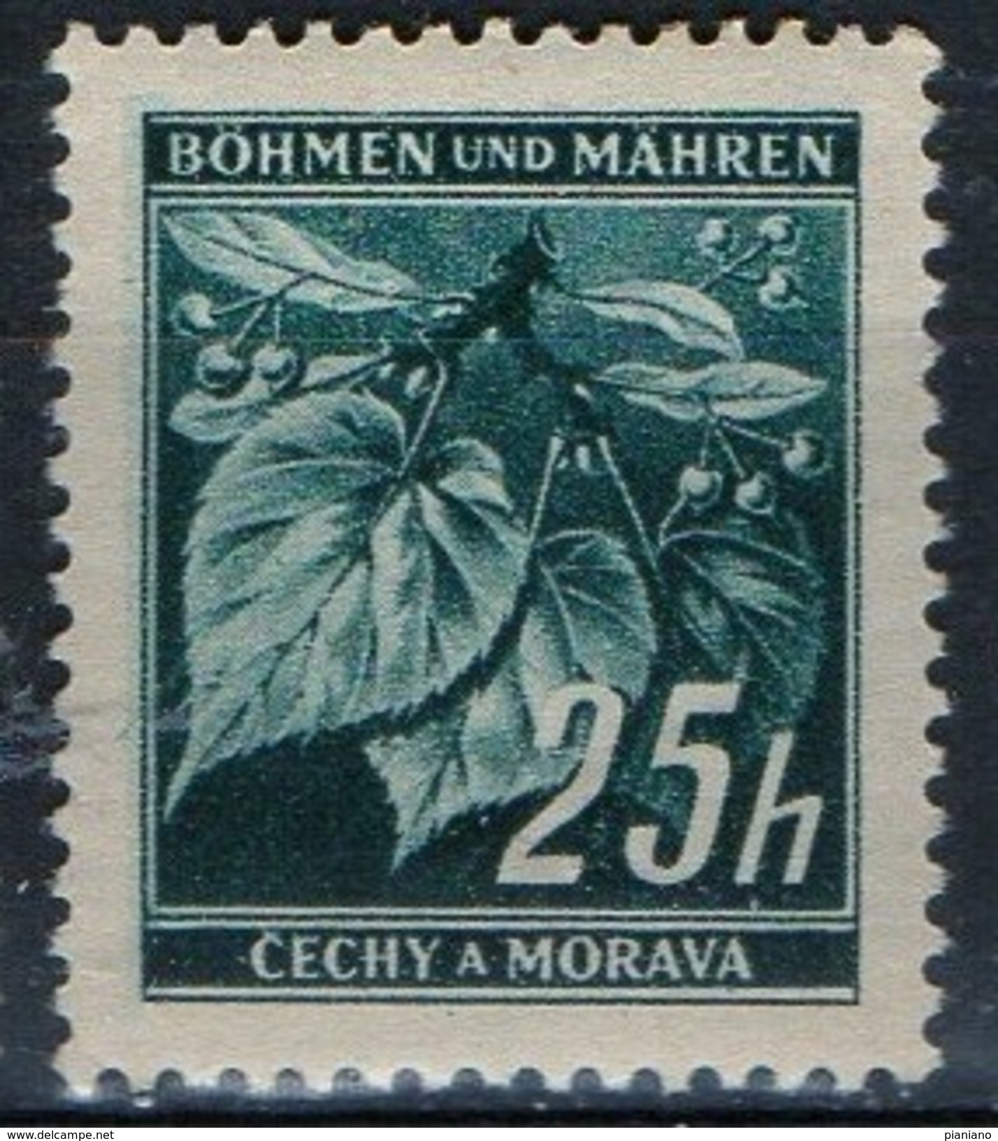 PIA - BOEMIA E MORAVIA - 1939-40 -  Albero Dai Fiori Profumati :  - (Yv 23) - Unused Stamps