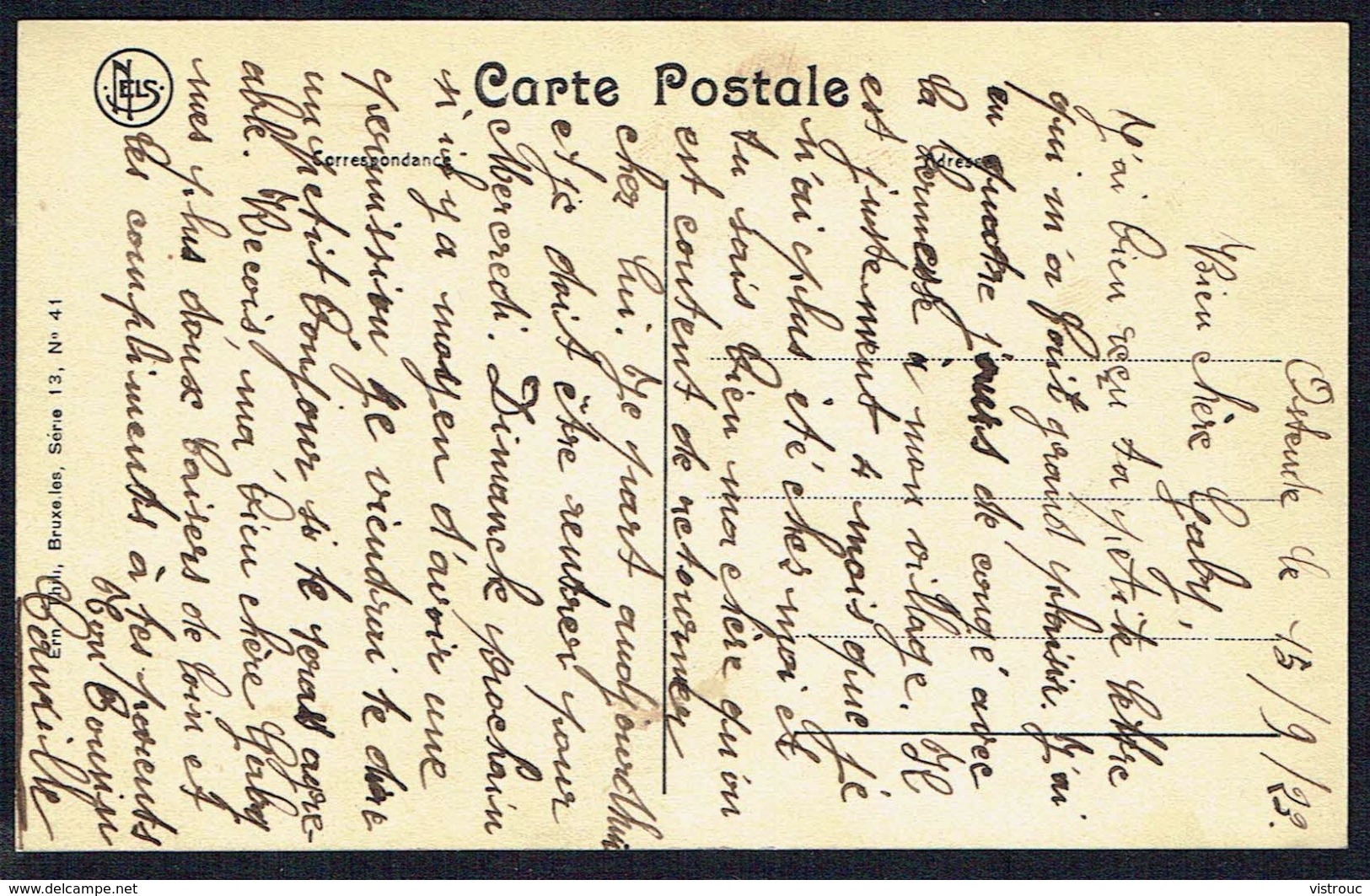 OOSTENDE / OSTENDE - Place De La Gare - TRAM - Circulé Ss Enveloppe - Circulated U. Cover - Gelaufen U. Umschlag - 1923 - Oostende