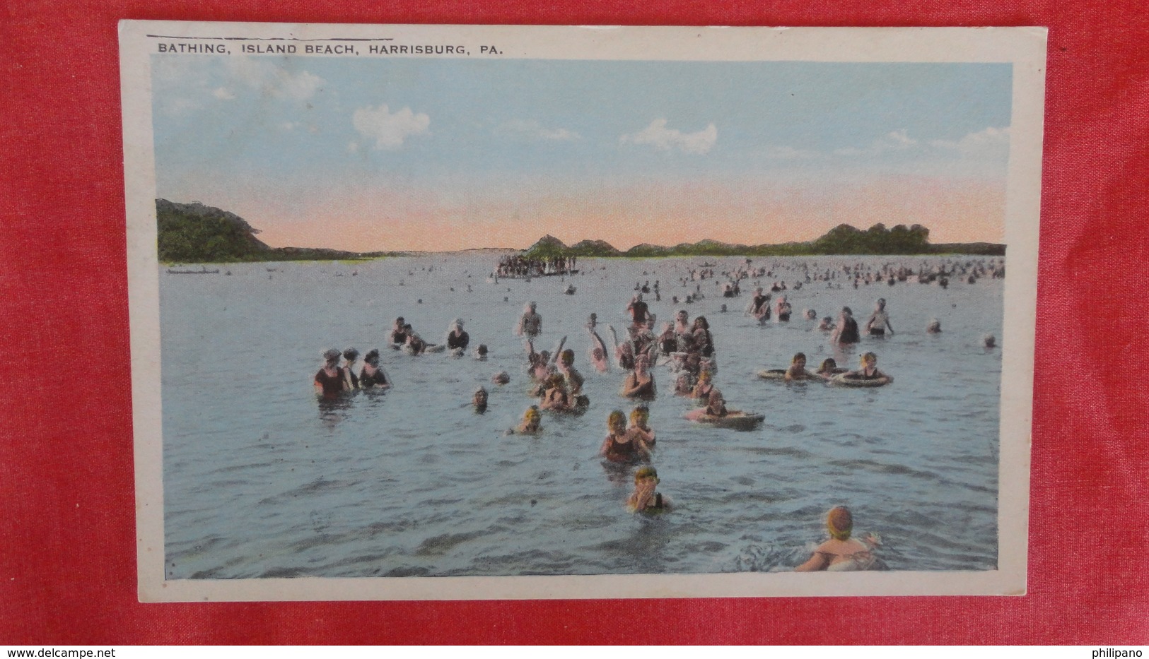 Bathing  Island Beach  Pennsylvania > Harrisburg  Ref 2567 - Harrisburg