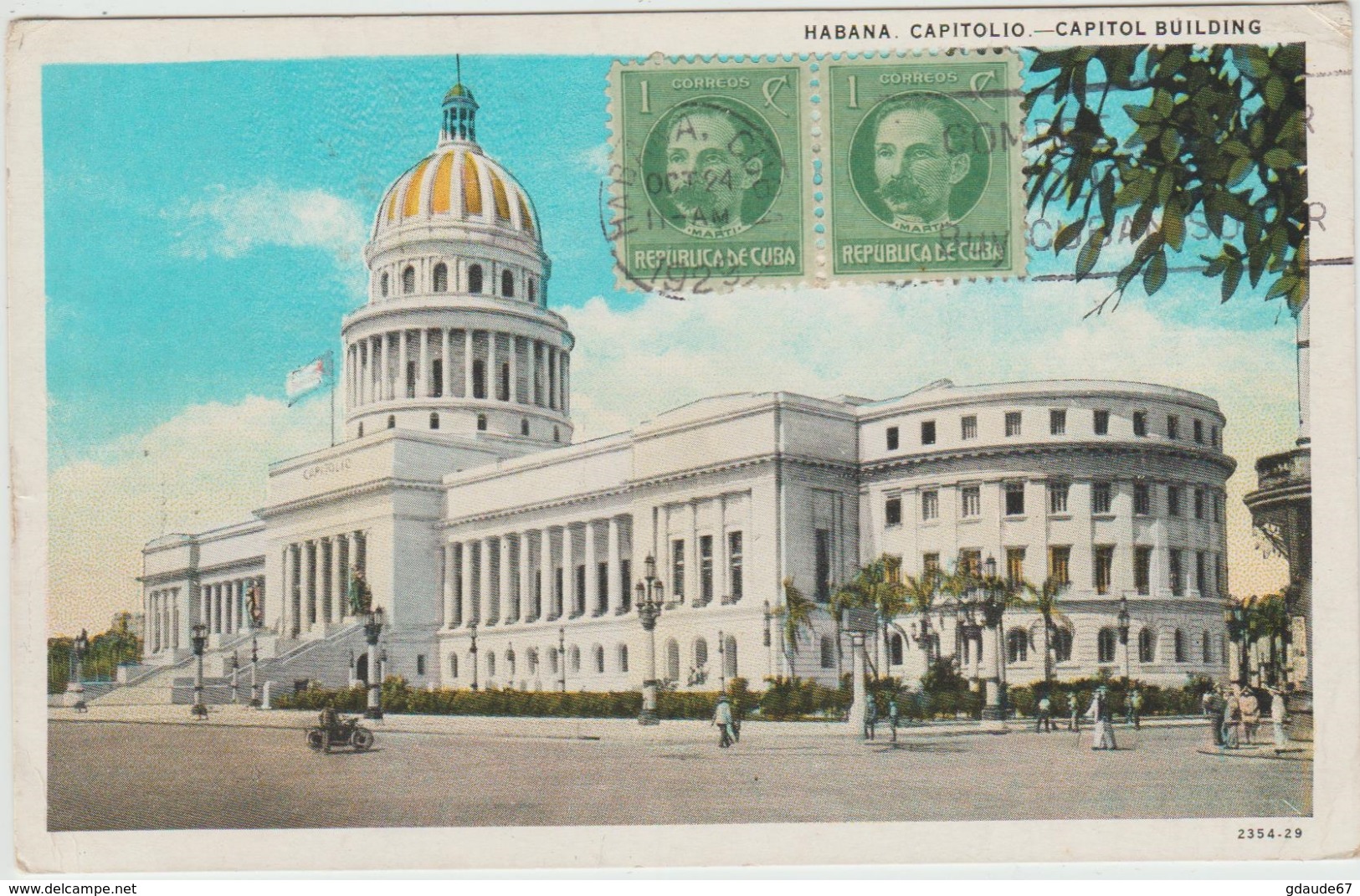 HABANA (CUBA) - CAPITOLIO - CAPITOL BUILDING - Cuba