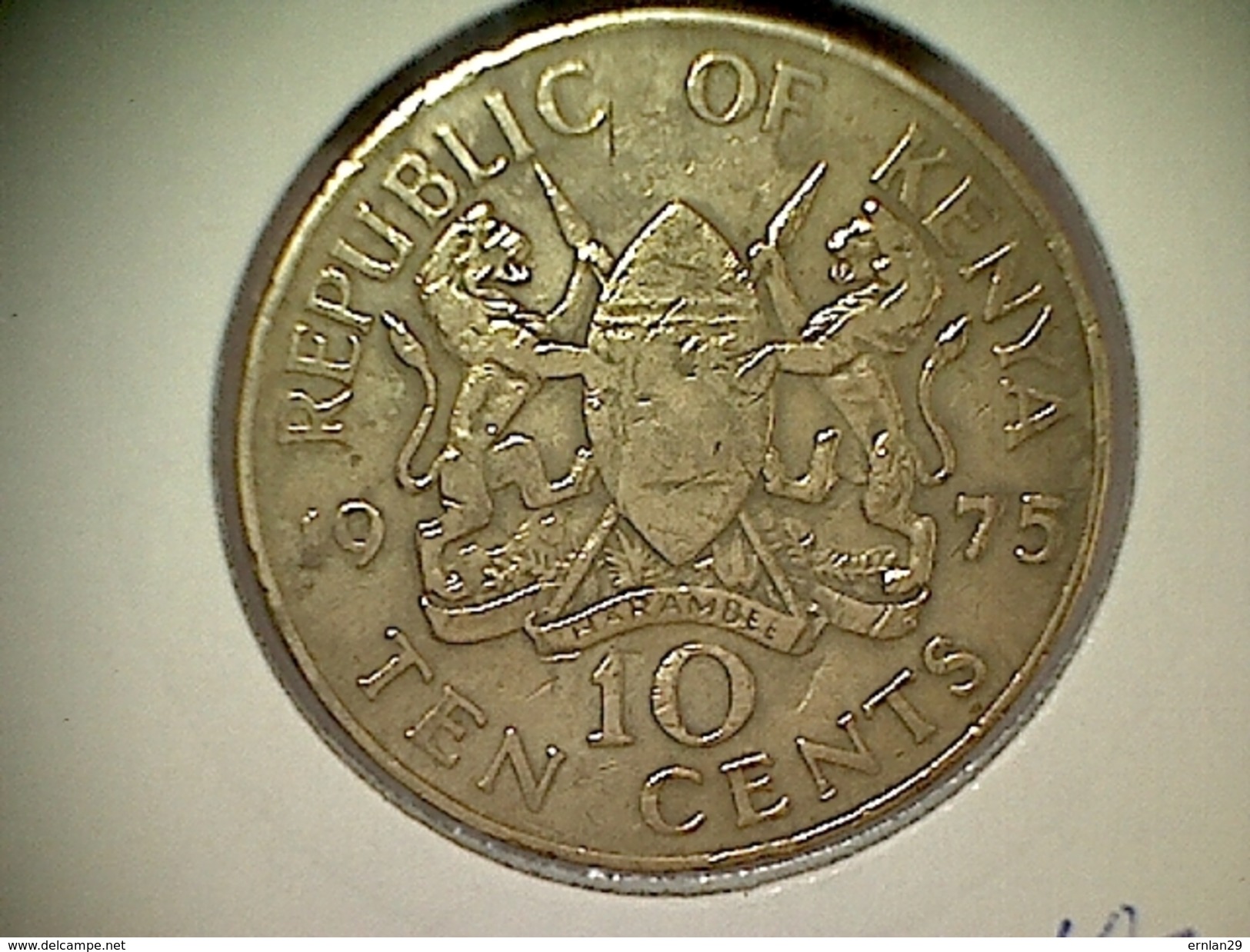 Kenia 10 Cents 1975 - Kenya