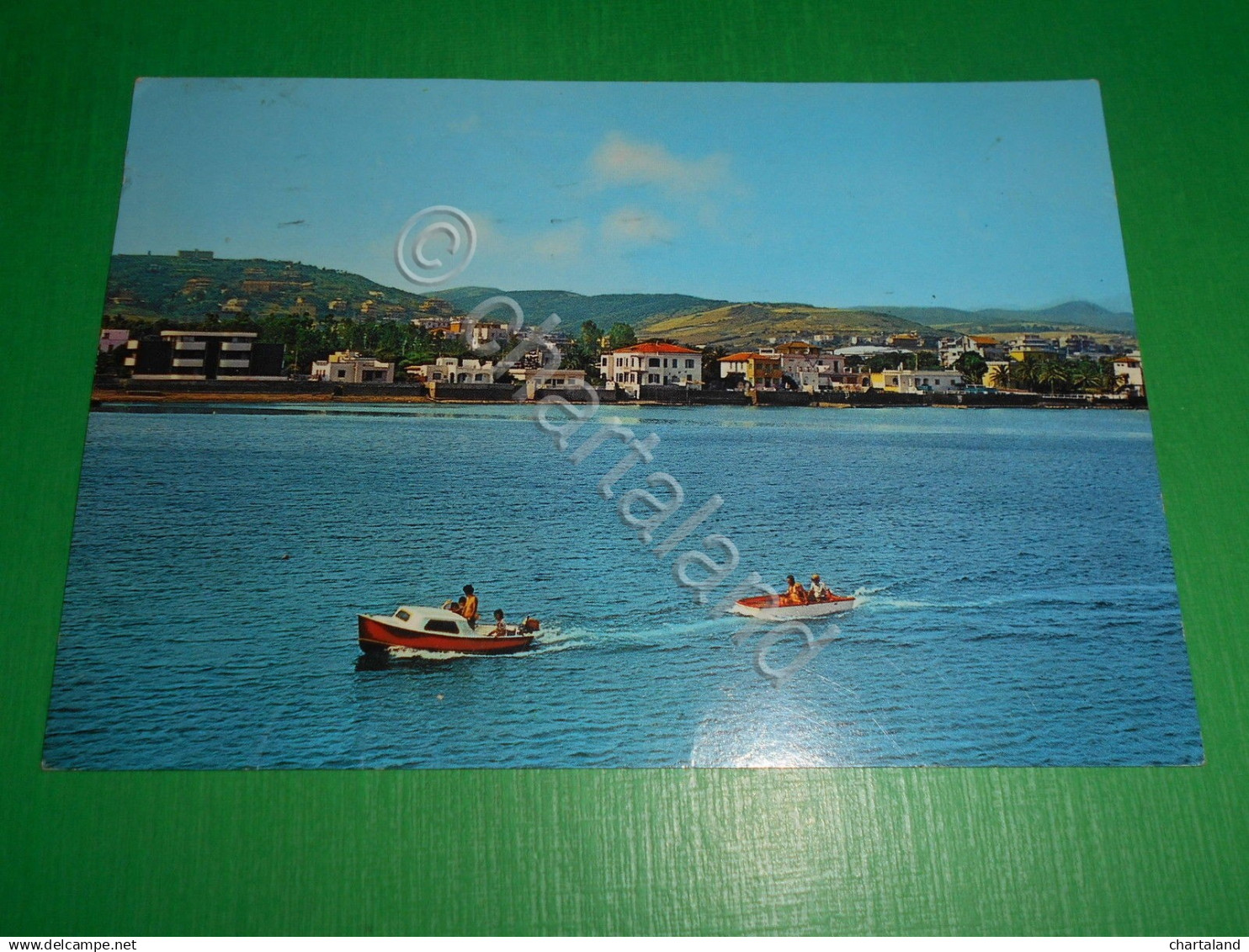 Cartolina Santa Marinella ( Roma ) - Panorama Dal Mare 1984 - Altri & Non Classificati