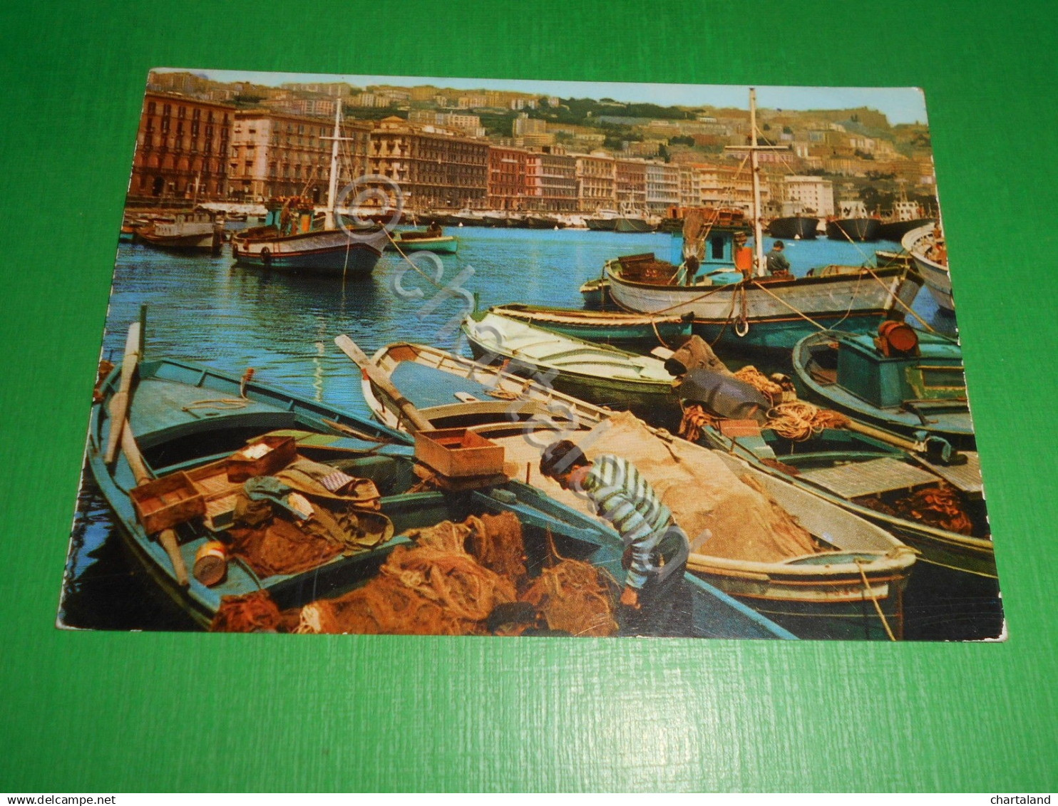 Cartolina Napoli - Margellina - Porticciolo 1966 - Napoli