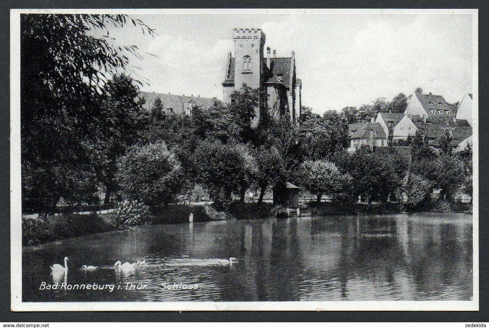 A3854 - Alte Foto Ansichtskarte - Ronneburg Schloß - Gel 1938 - Pein TOP - Ronneburg