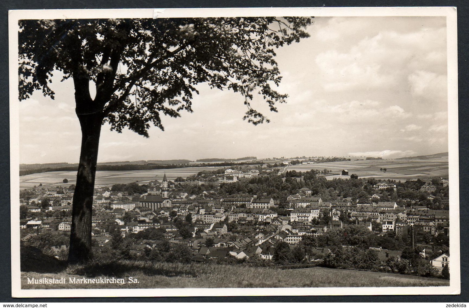 A3855 - Alte Foto Ansichtskarte - Markneukirchen - Gel 1936 - Gerald Dick - Markneukirchen