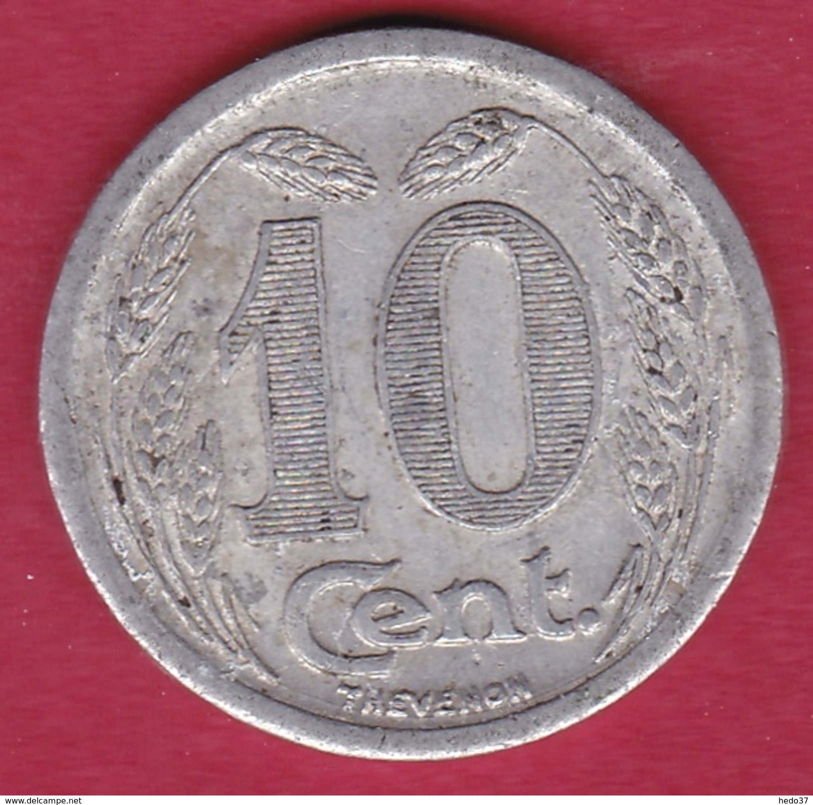 Chambre De Commerce - Evreux 1921 - 10 C - Monétaires / De Nécessité