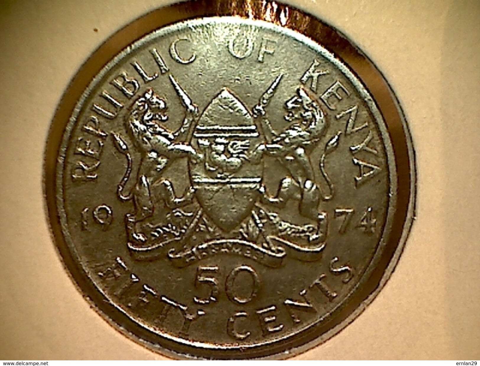 Kenia 50 Cents 1974 - Kenya