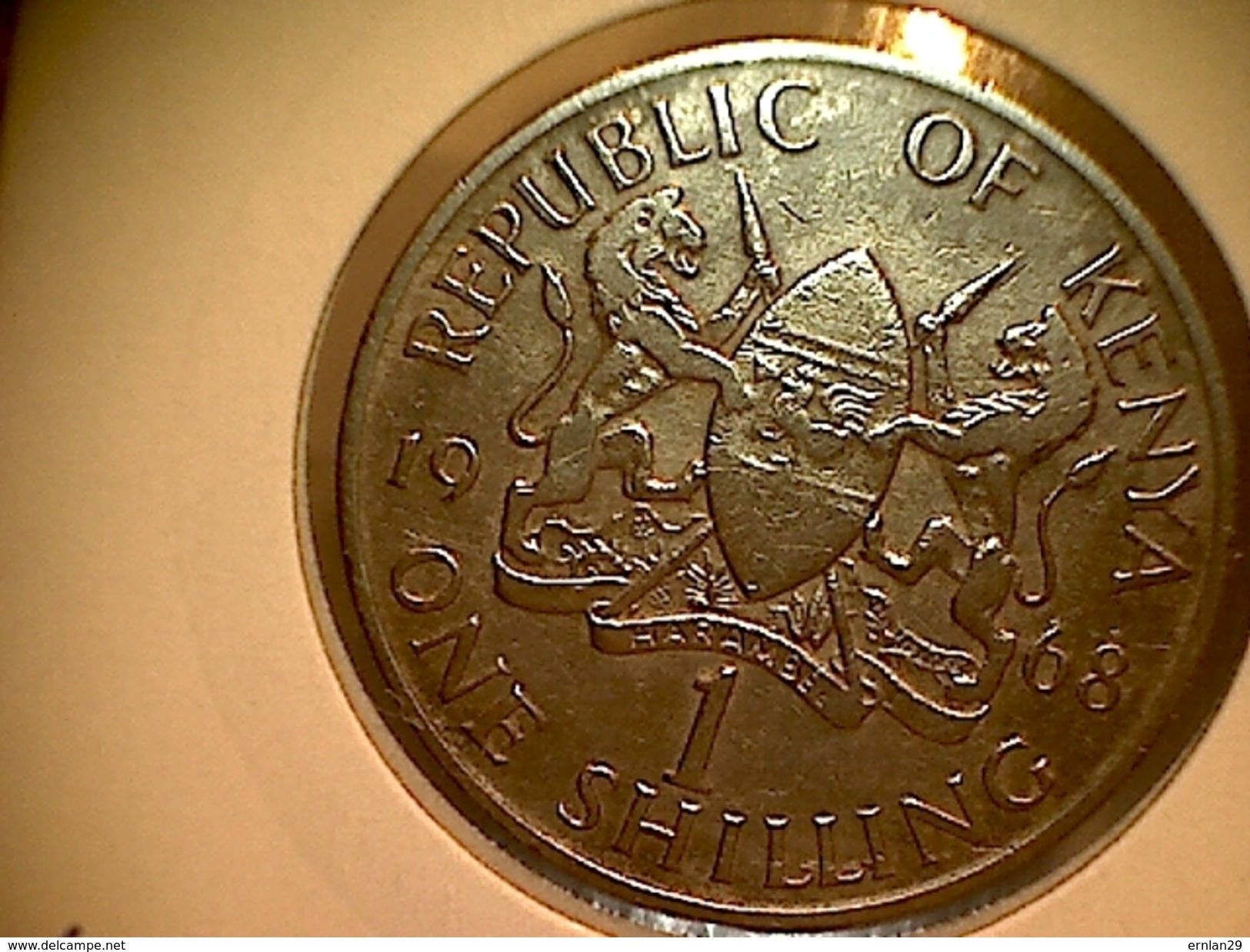 Kenia 1 Shilling 1968 - Kenya