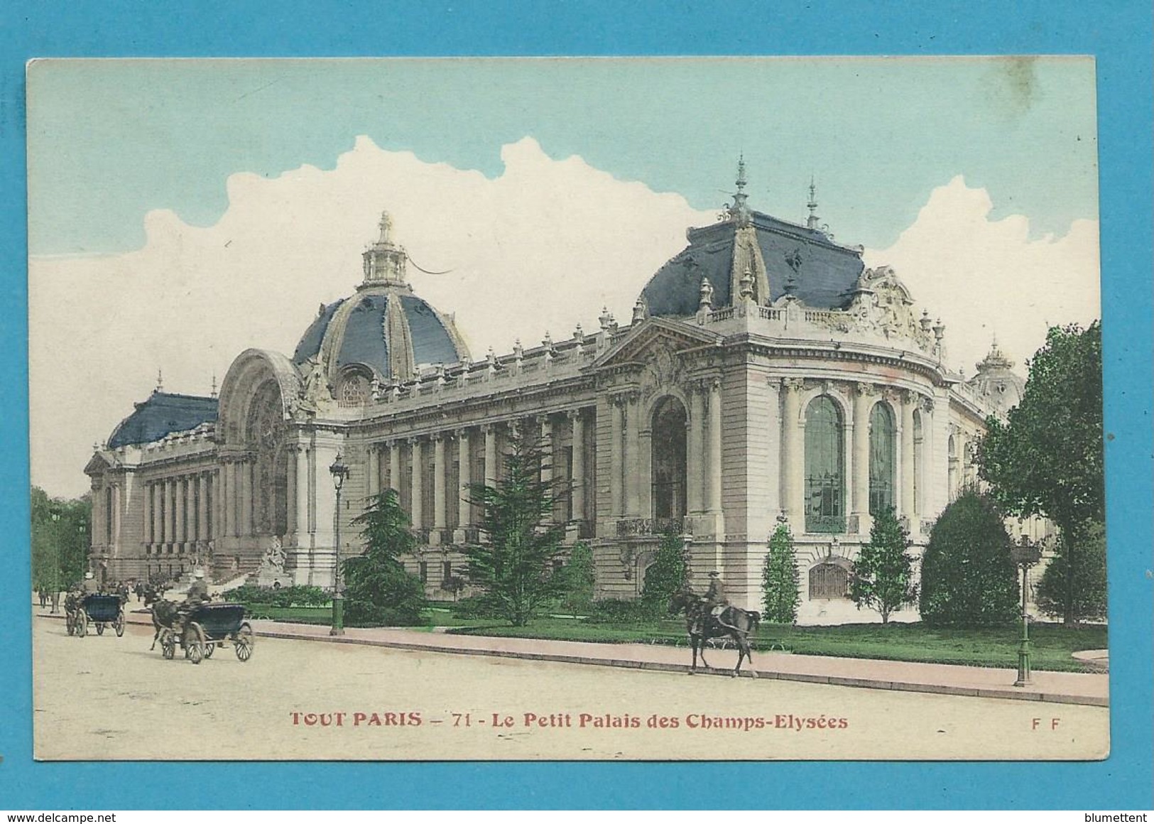CPA 71 TOUT PARIS - Le Petit Palais Des Champs-Elysées - Sonstige Sehenswürdigkeiten