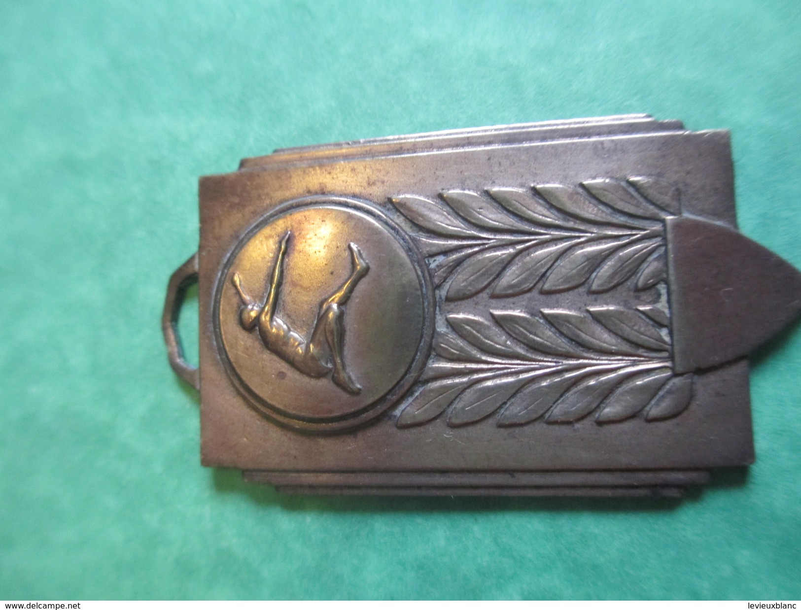 Médaille De Sport/Saut En Longueur /Bronze  /Vers 1920-1940        SPO126 - Athlétisme
