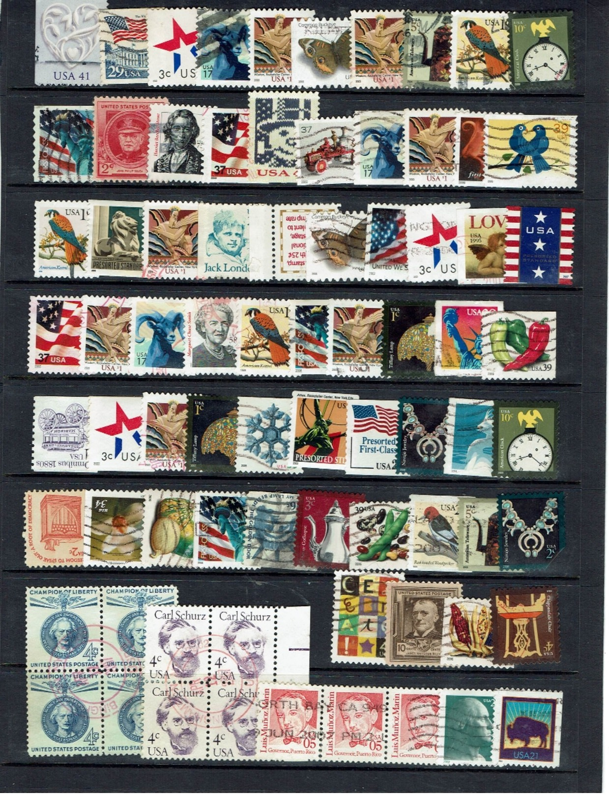 USA...liquidation - Lots & Kiloware (mixtures) - Max. 999 Stamps