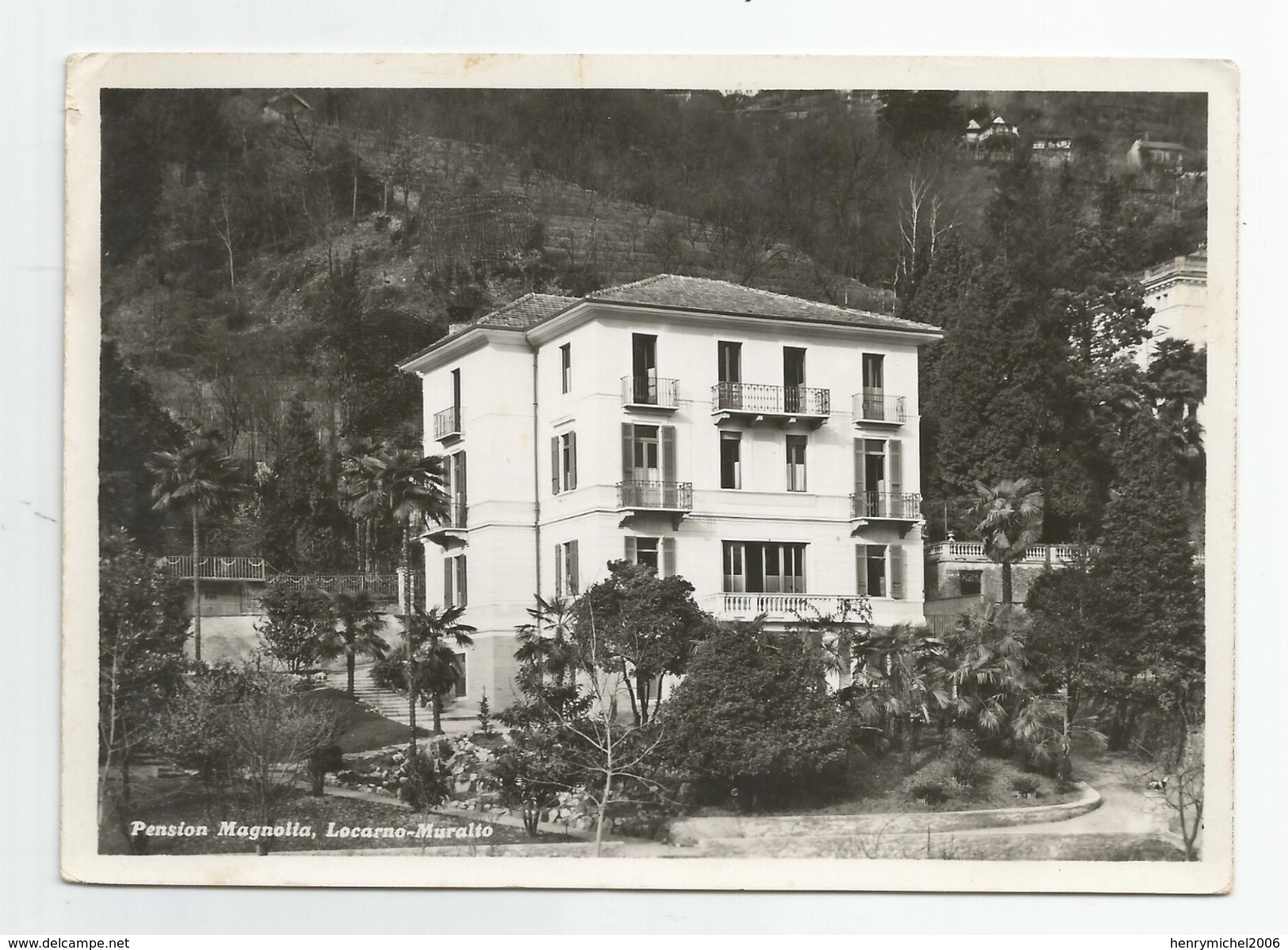 Suisse - Tessin Locarno Muralto Pension Magnolla - Locarno