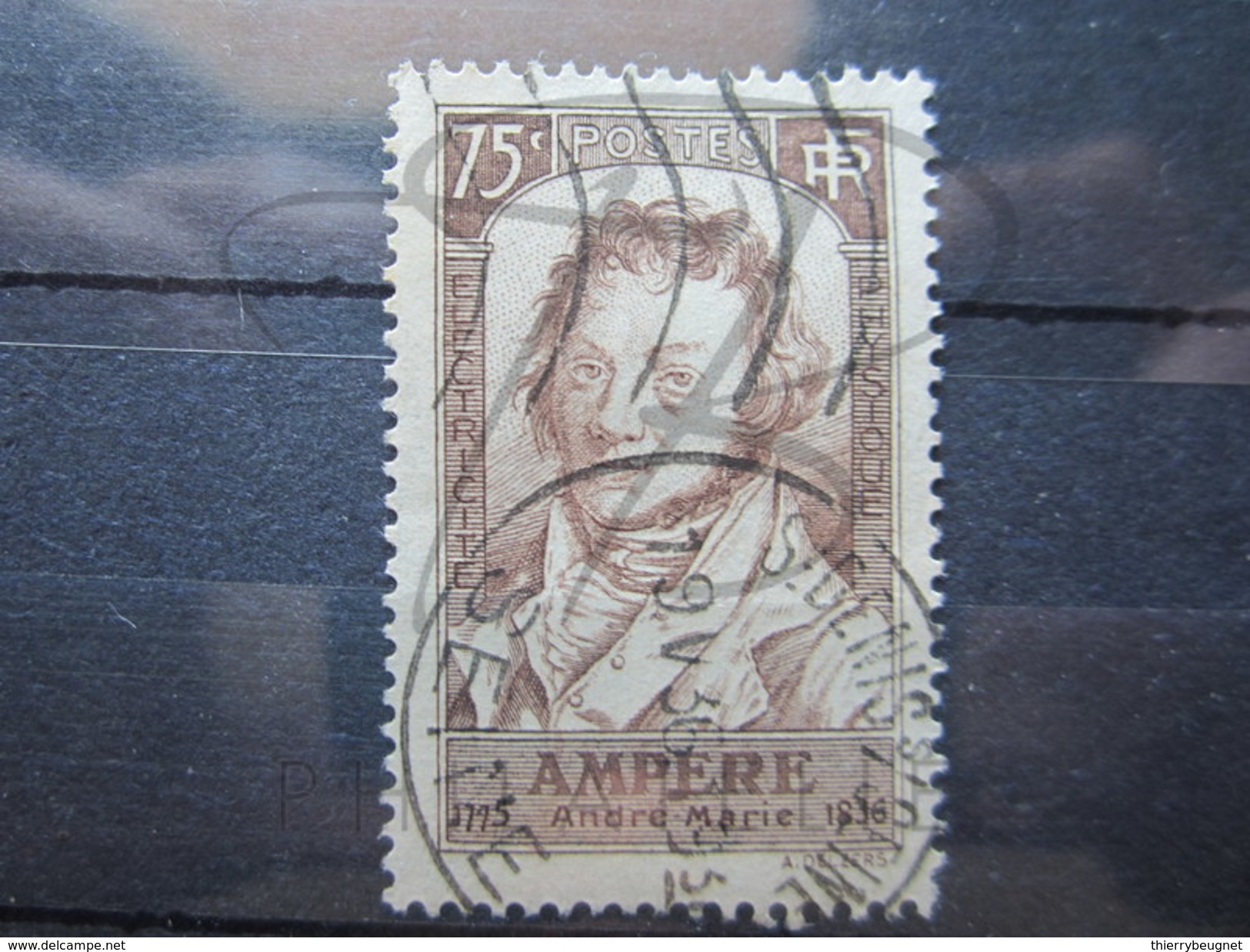 VEND BEAU TIMBRE DE FRANCE N° 310 , CACHET " ST-DENIS S/SEINE " !!!! - Gebraucht