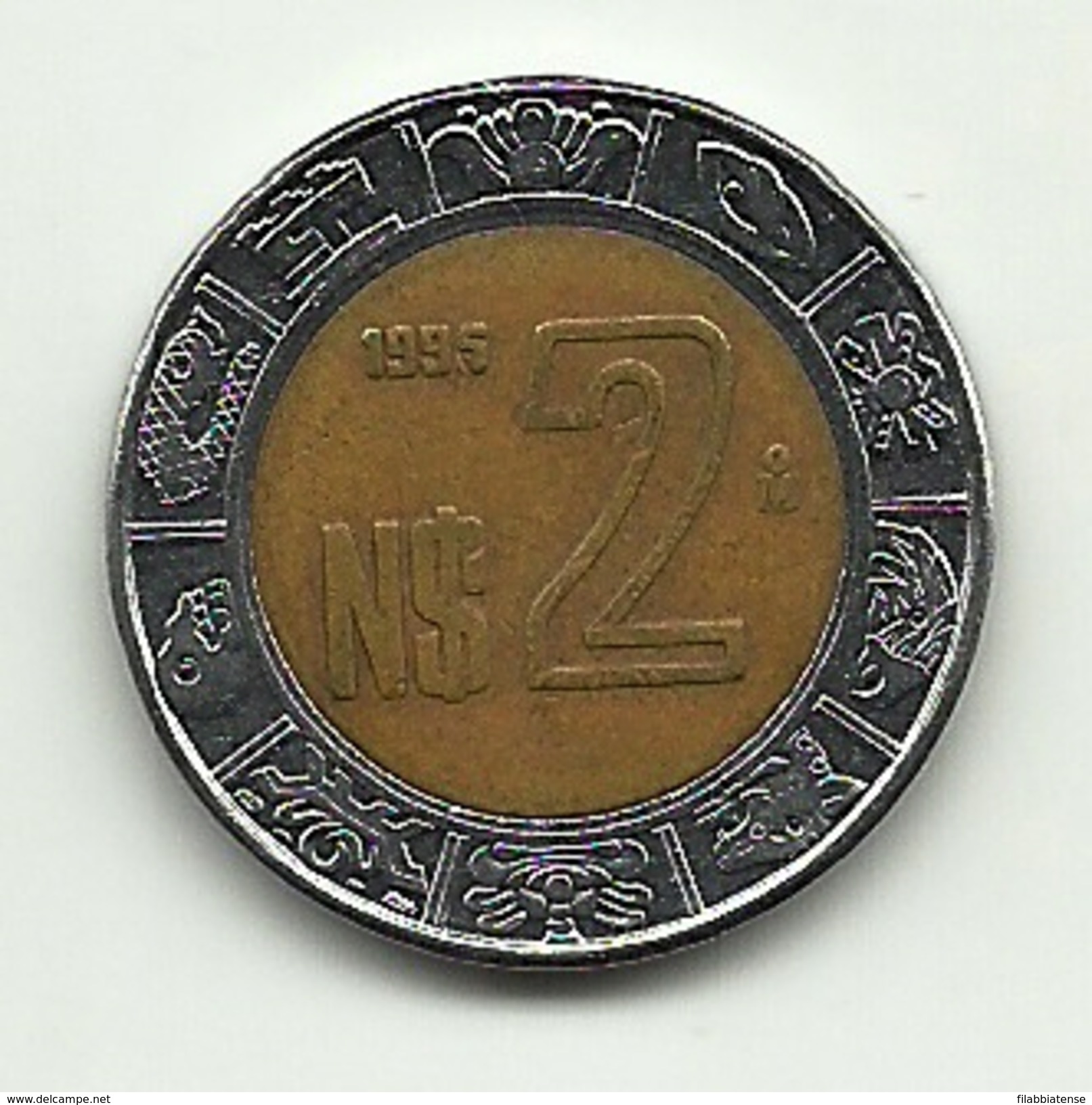 1995 - Messico 2 Nuevo Pesos, - Messico